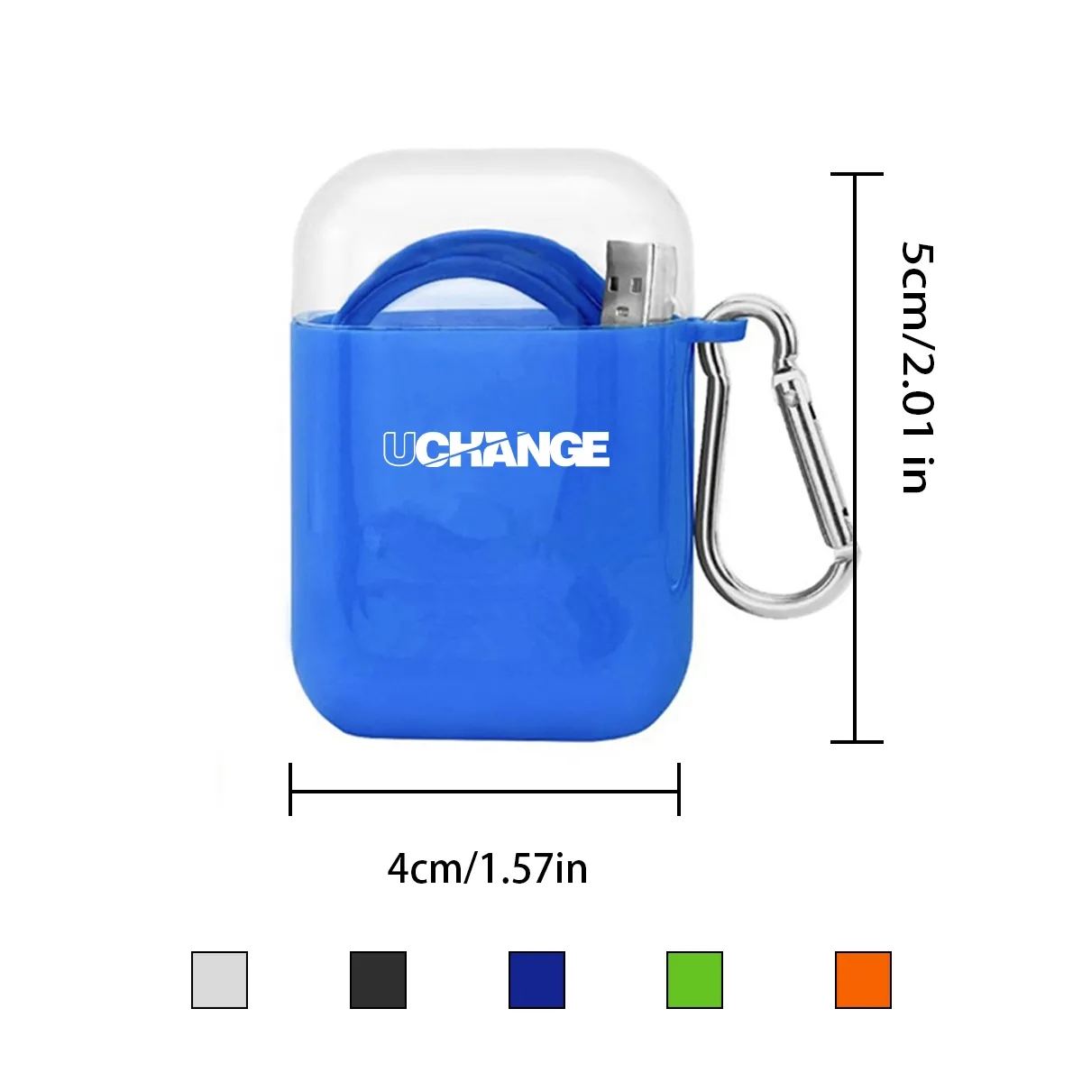 3 In 1 Charging Cable Kit With Keyring Case 6