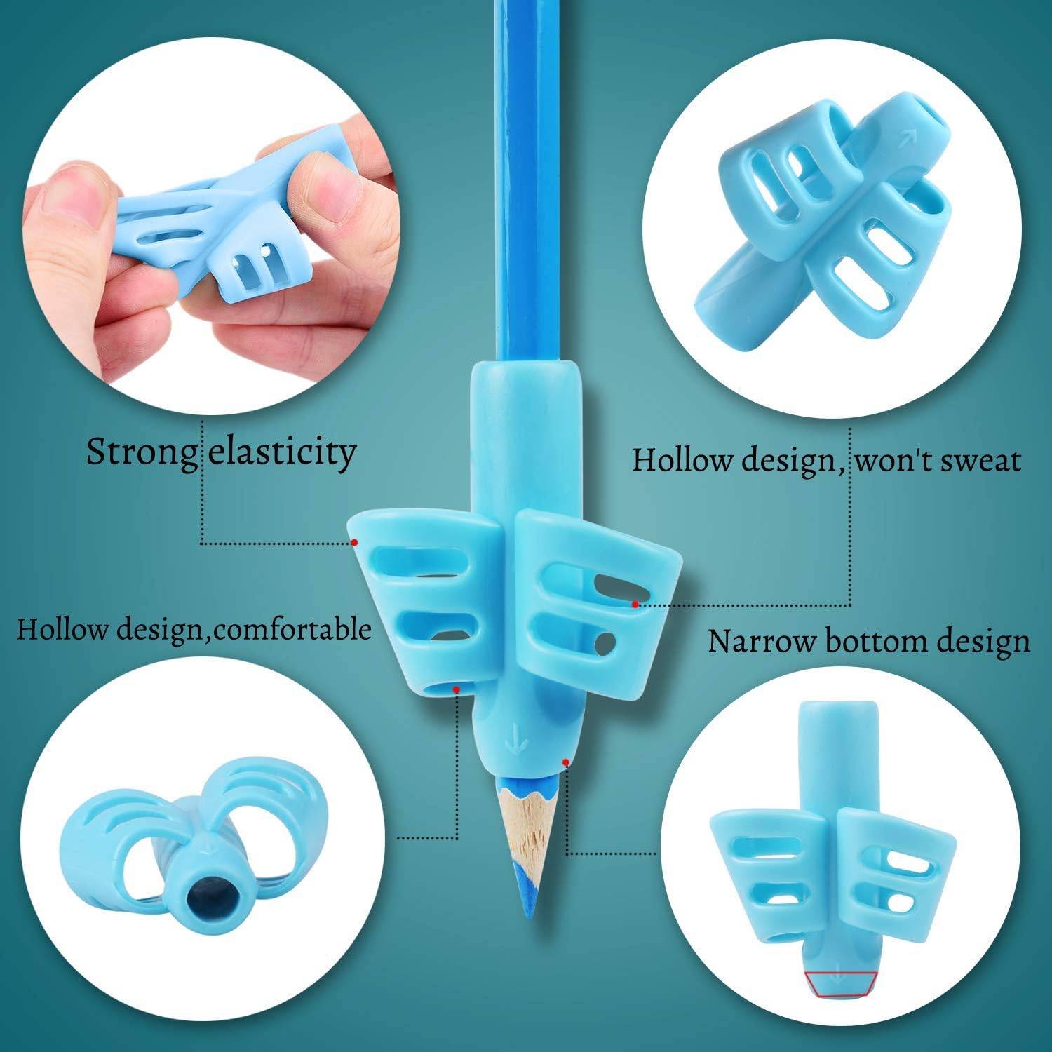 Children Pencil Writing Aid Grips 6