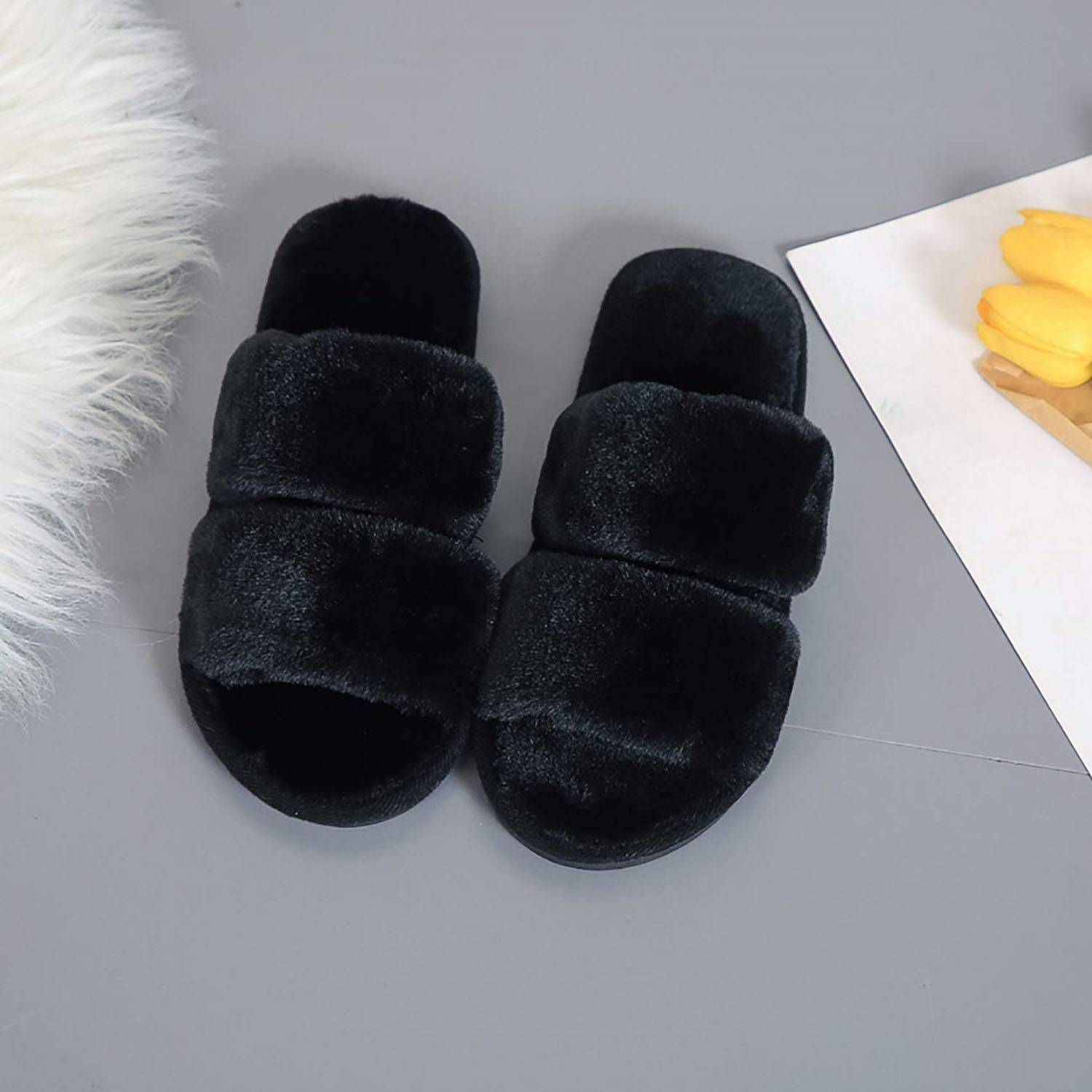 Woman Fluffy Slippers 4