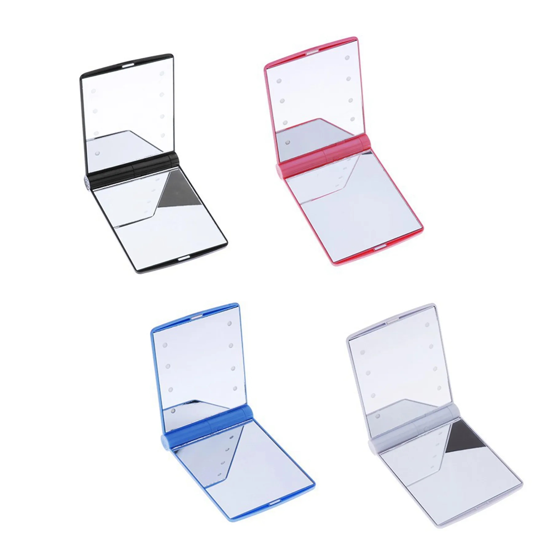 8 LED Light Folding Make Up Mirror 6