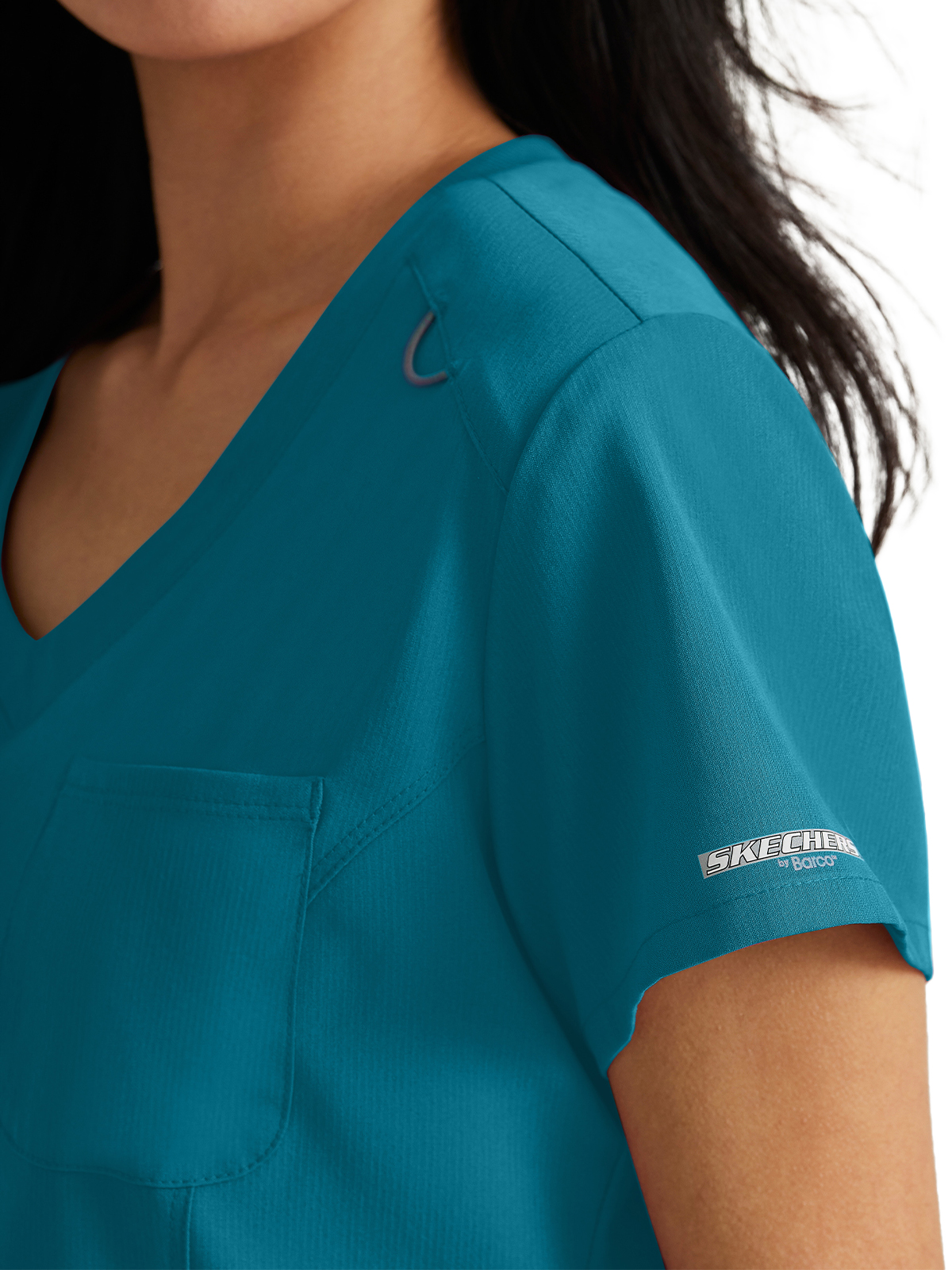 Skechers - Women's One-Pocket V-Neck Dignity Tuck-In Scrub Top 27