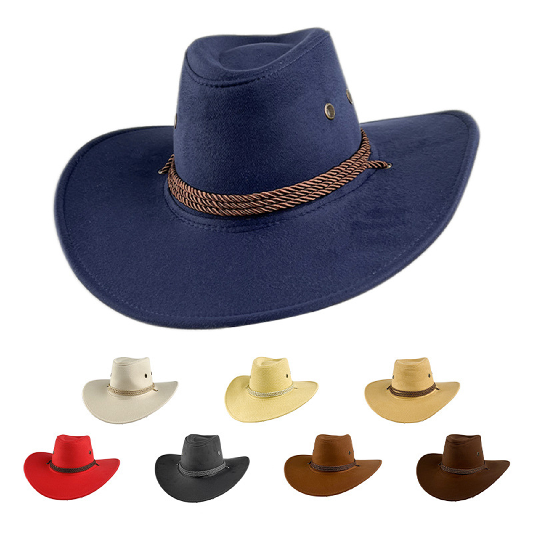 Suede Cowboy Hat 2