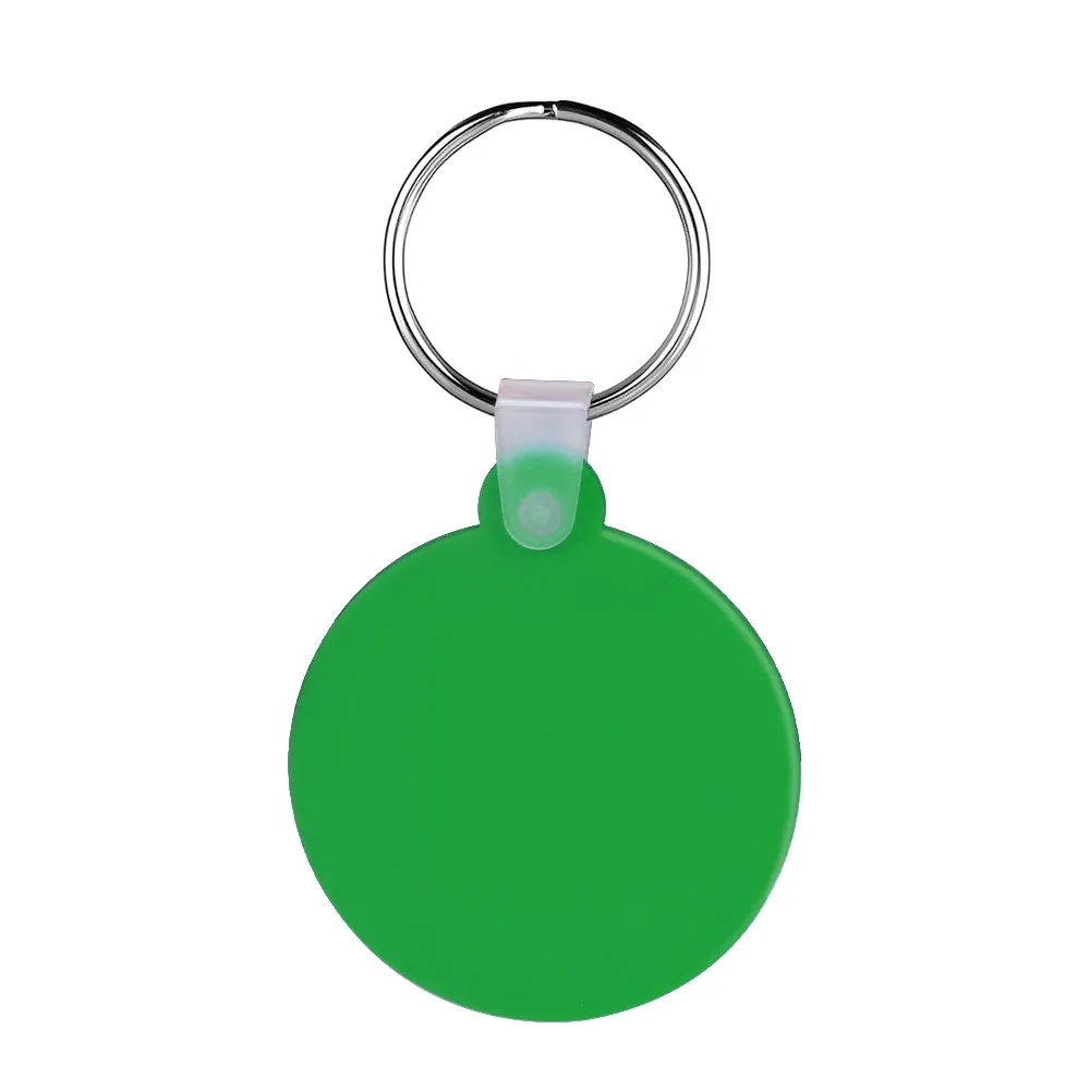 Round Shaped Silicone Keychain 41