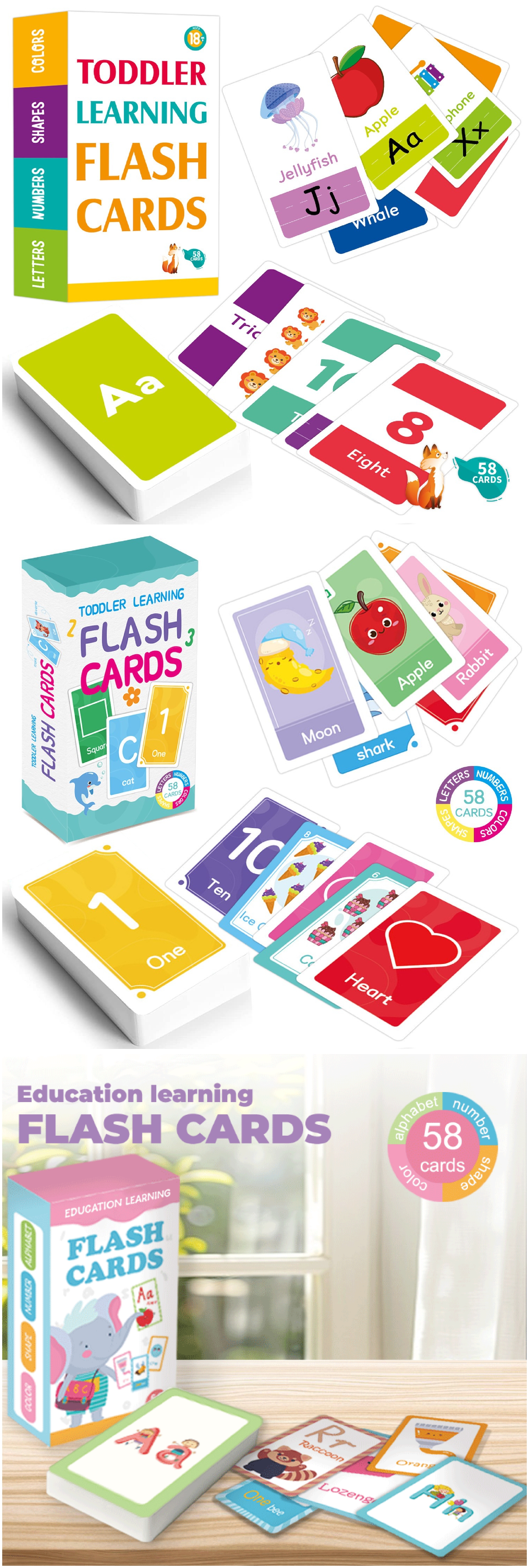 Toddler Learning Flash Cards 1