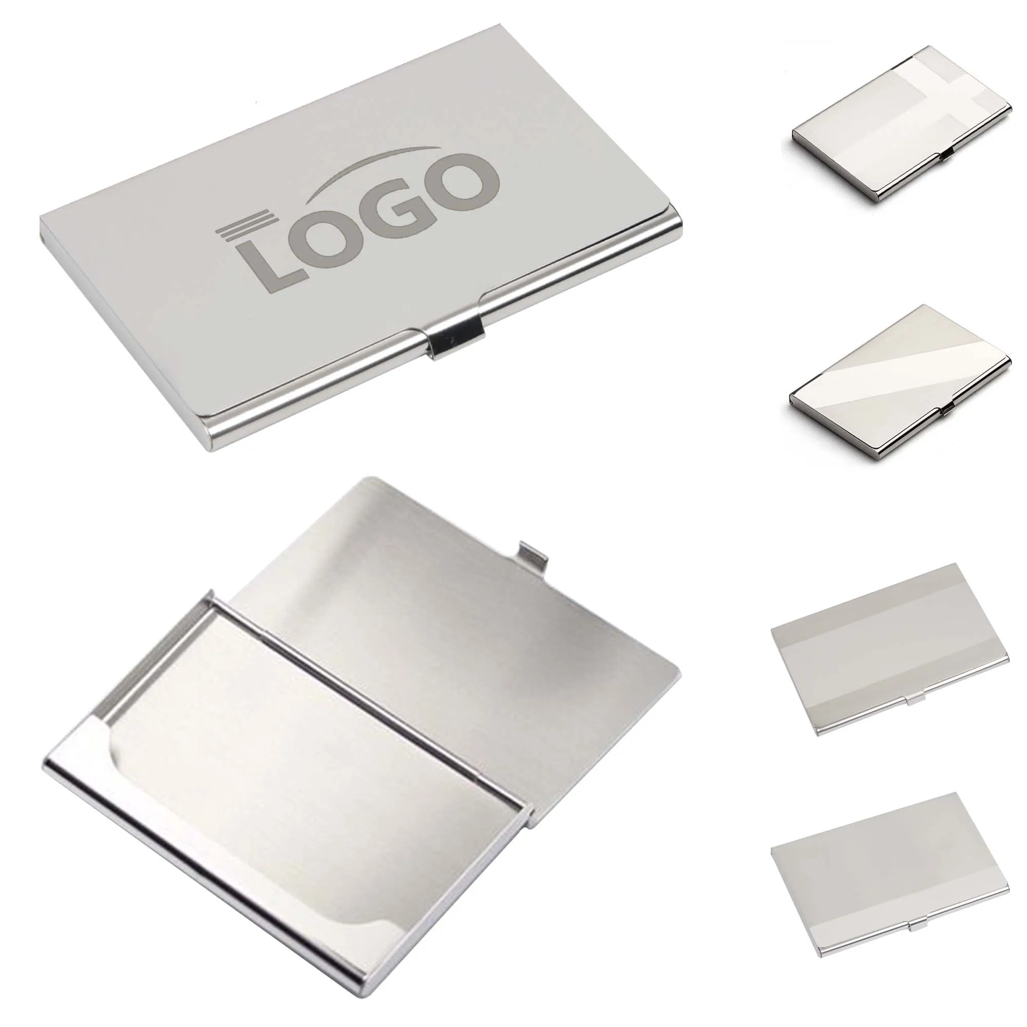 Portable Stainless Steel Business Card Case 3