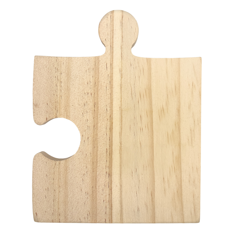 Puzzle Piece Wooden Coaster 1