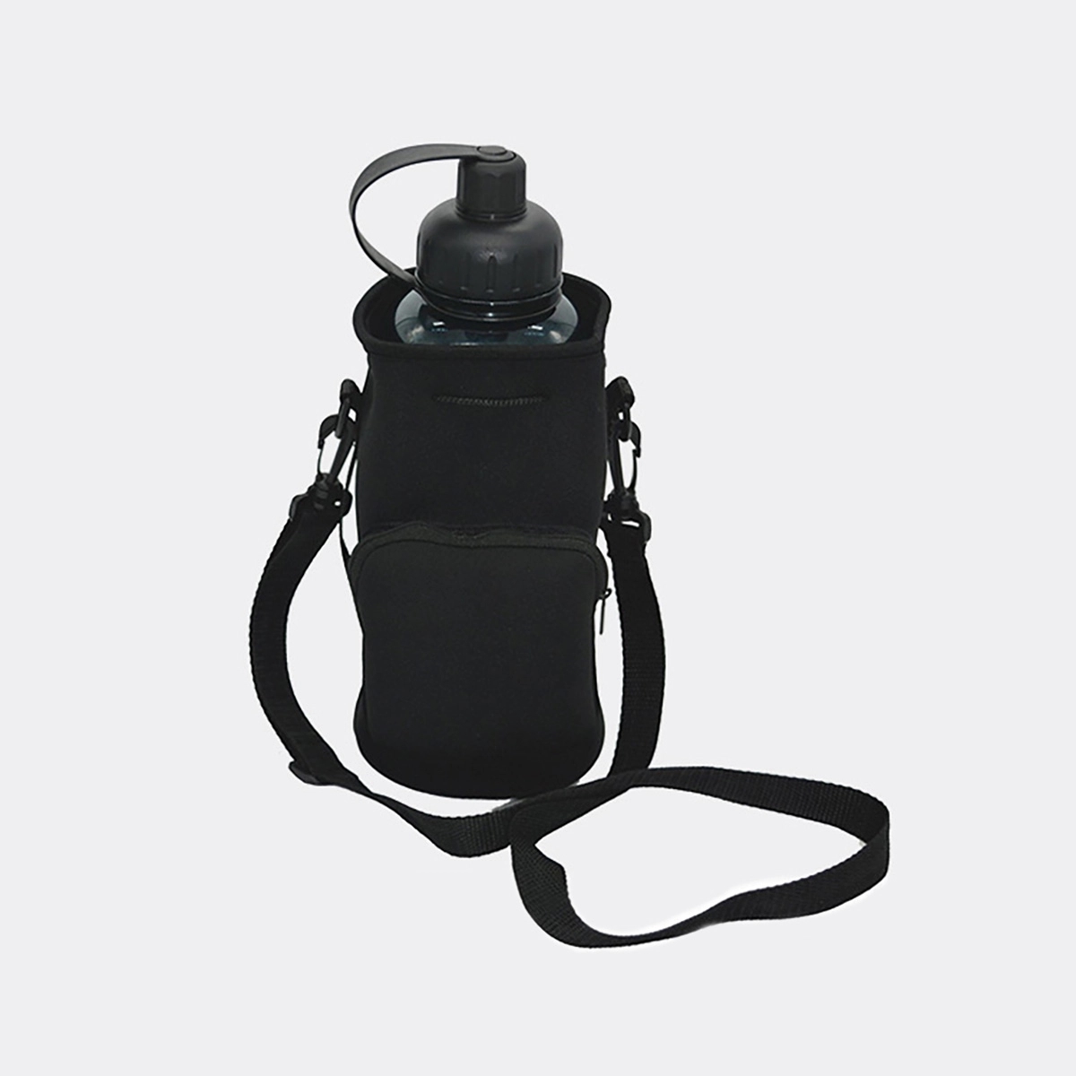 Neoprene Water Bottle Carrier With Strap 2