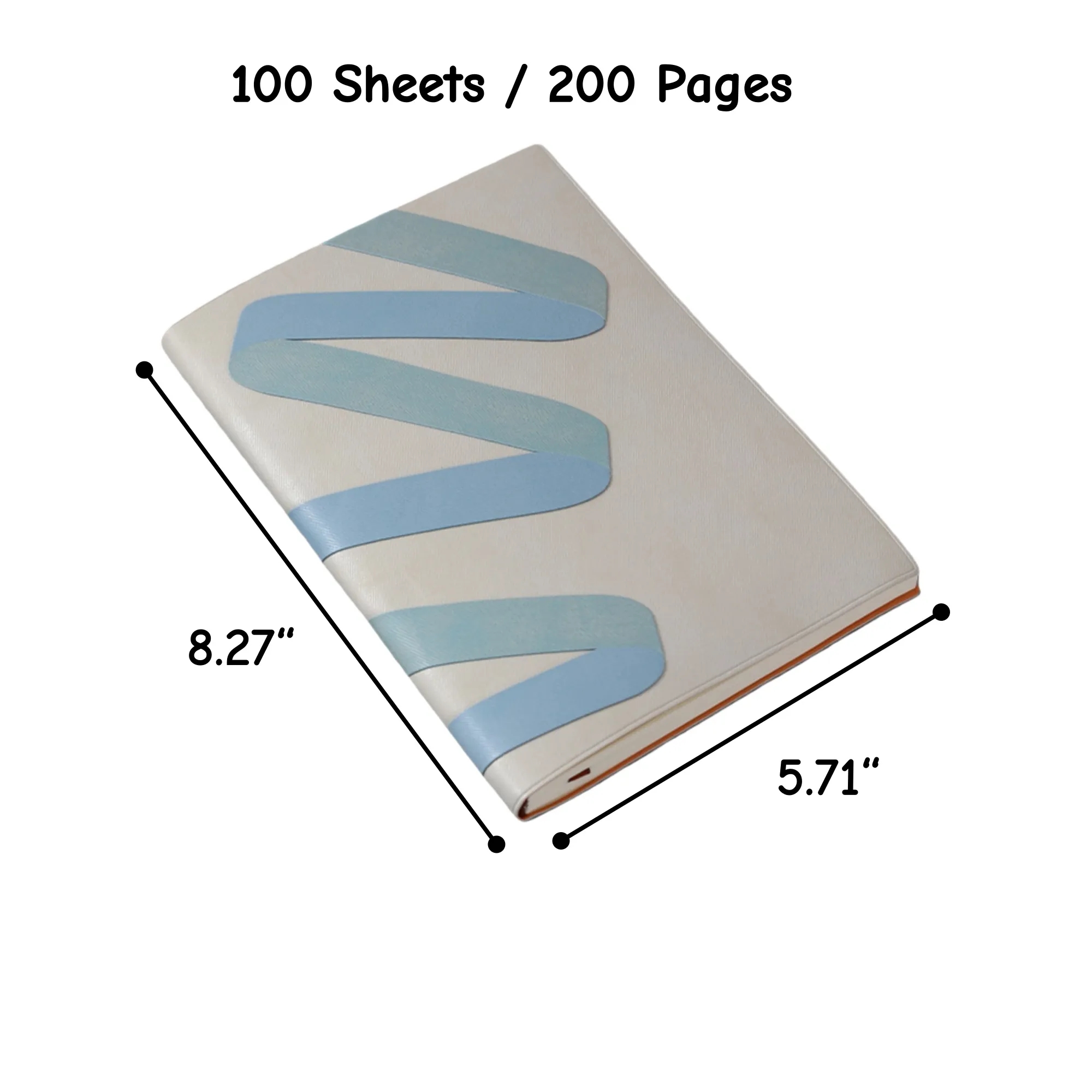 A5 Colorful Line Art Notebook Custom Logo 2