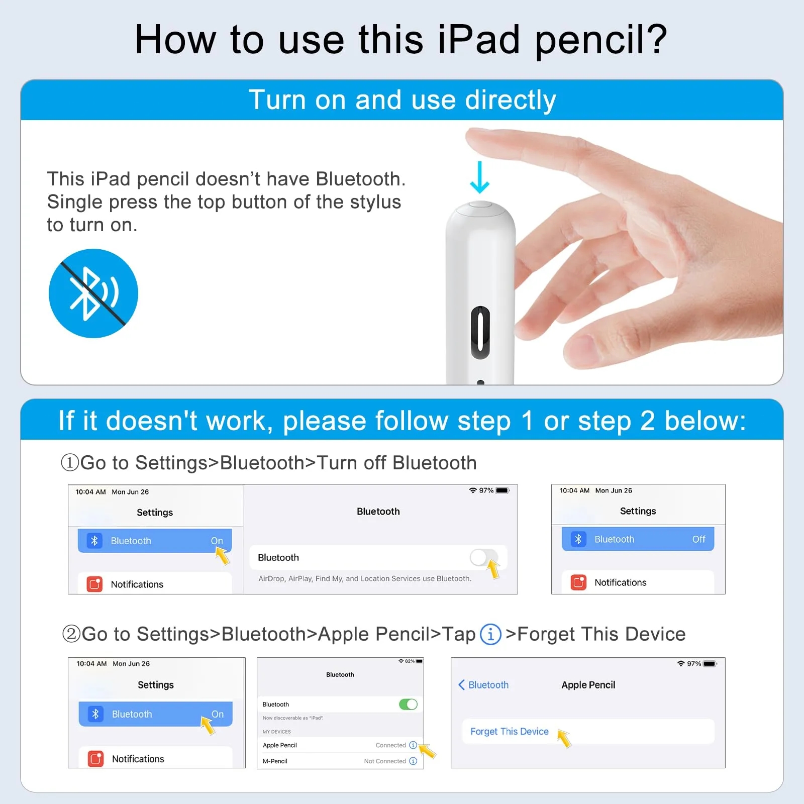 Stylus PenTouch Screens for iPad 5