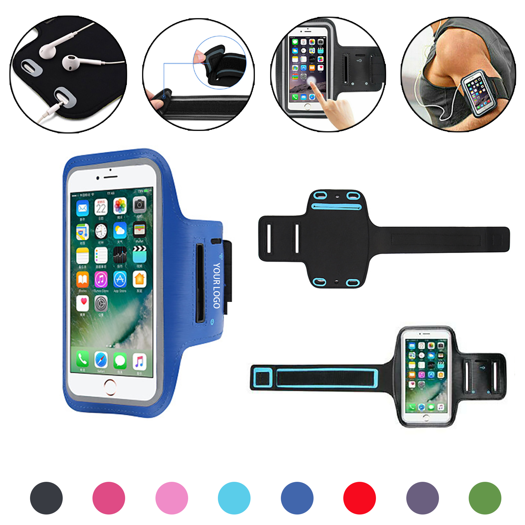 Outdoor Sports Phone Holder On Arm 3