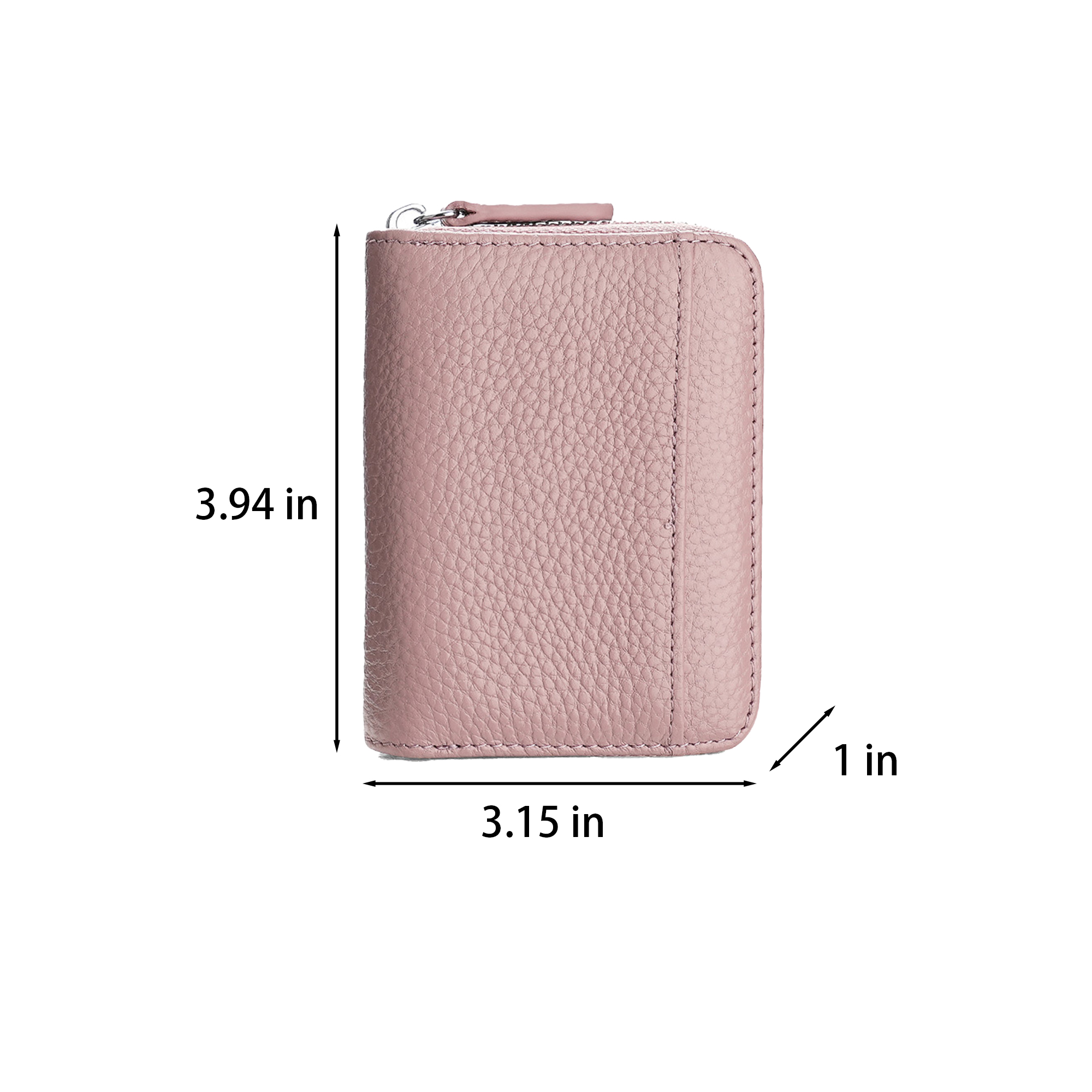 Leather Compact Anti-Theft Credit Card Holder ?C Perfect For Travel 4