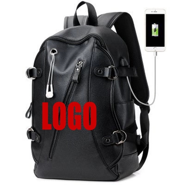 Customized Stylish Backpacks with USB Port 2