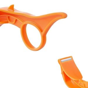 2 IN 1 Stainless Steel Fruit & Vegetable Peeler with Ring Holding Design 32