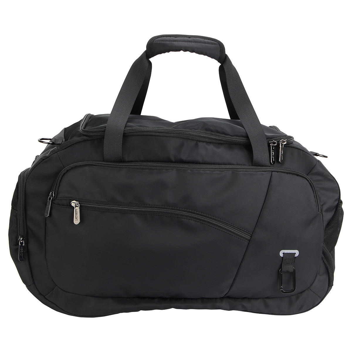 AeroLOFT® Jet Black Weekender Duffel 8
