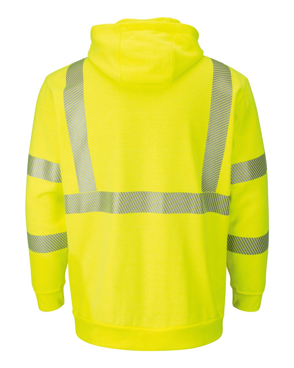 Hi-Visibility Pullover Hooded Fleece Sweatshirt Tall Sizes