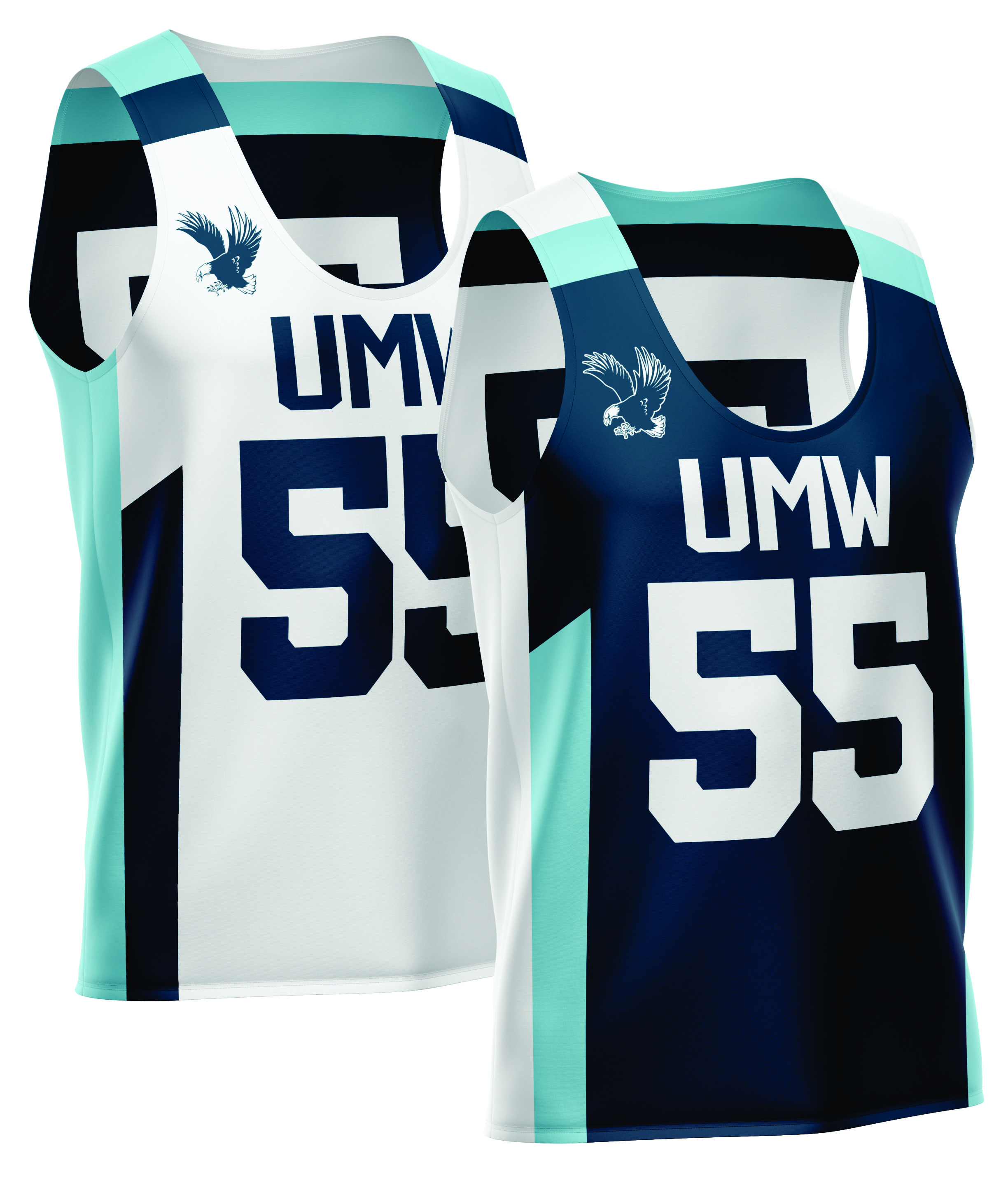 Fogo Wide Shoulder Reversible Lacrosse Vest 2