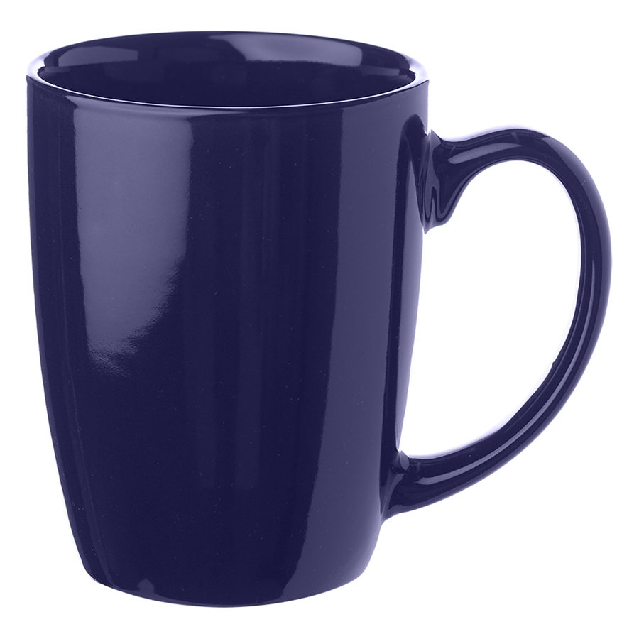 Ceramic Solid Color Curved Mug, 12 oz. 18