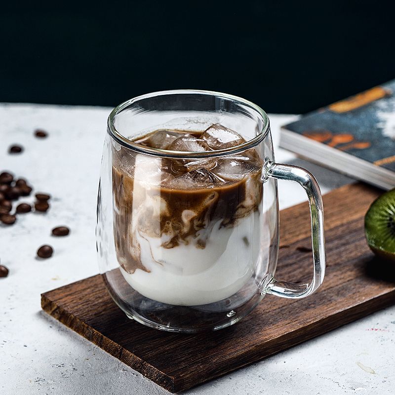 Double Wall Insulated Glasses - Coffee Mugs 12oz 7