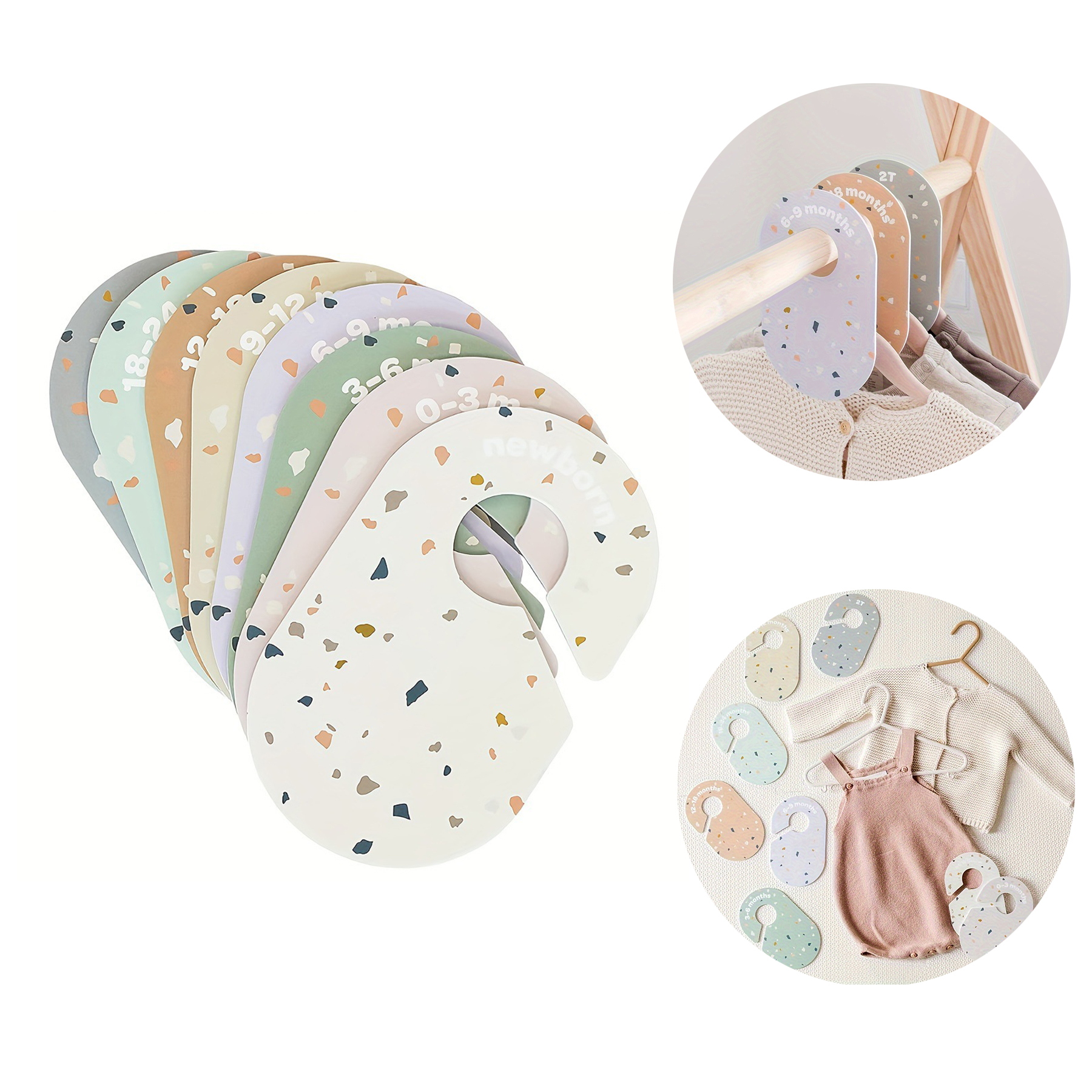 Baby and Toddler Hanger Closet Dividers 2