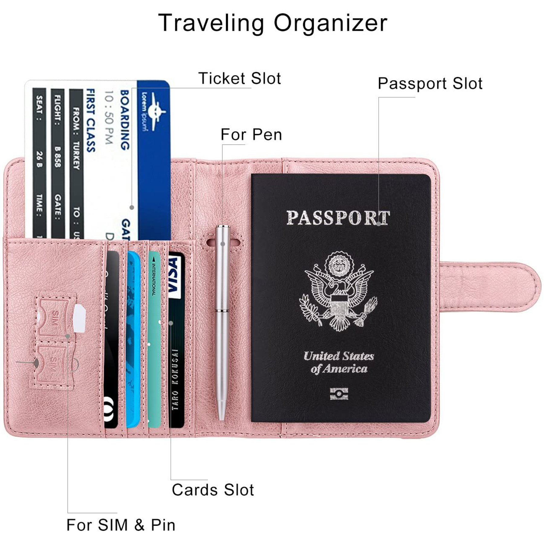 Leather Passport Case 3