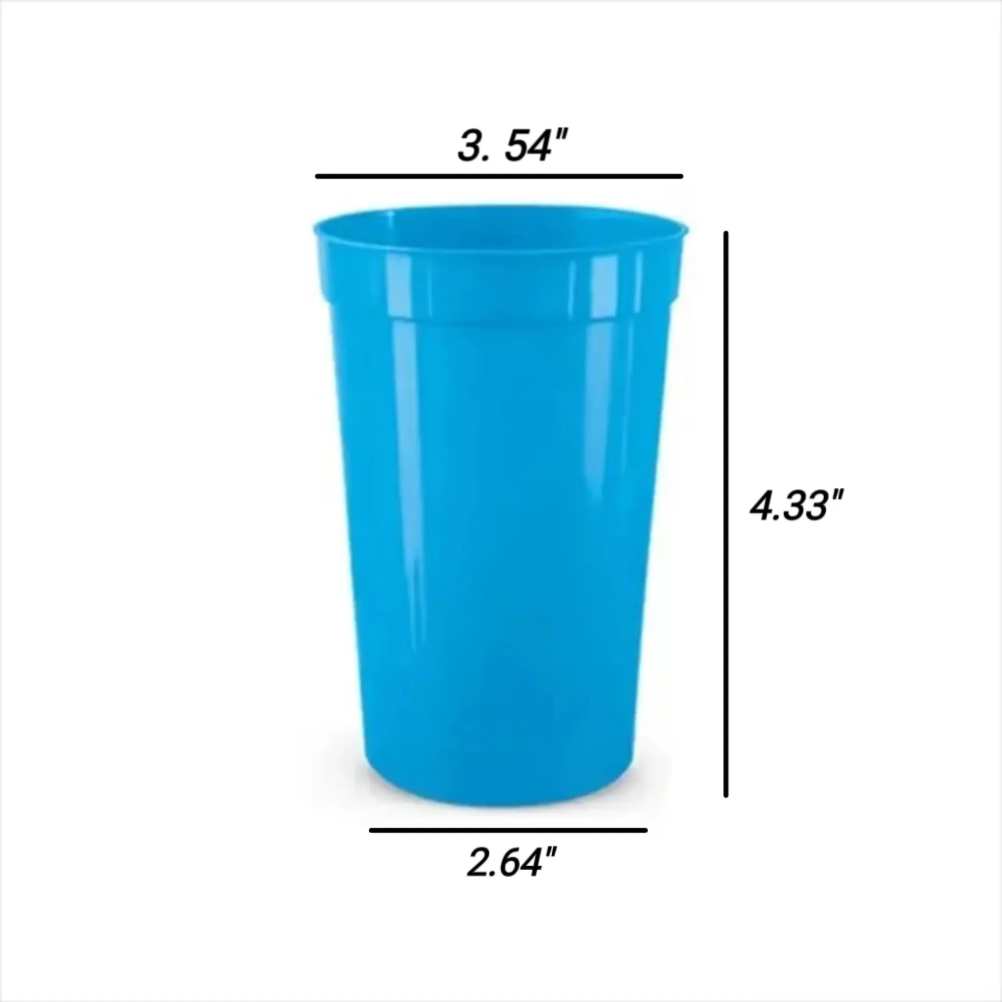 16 OZ Plastic Stadium Cup 5