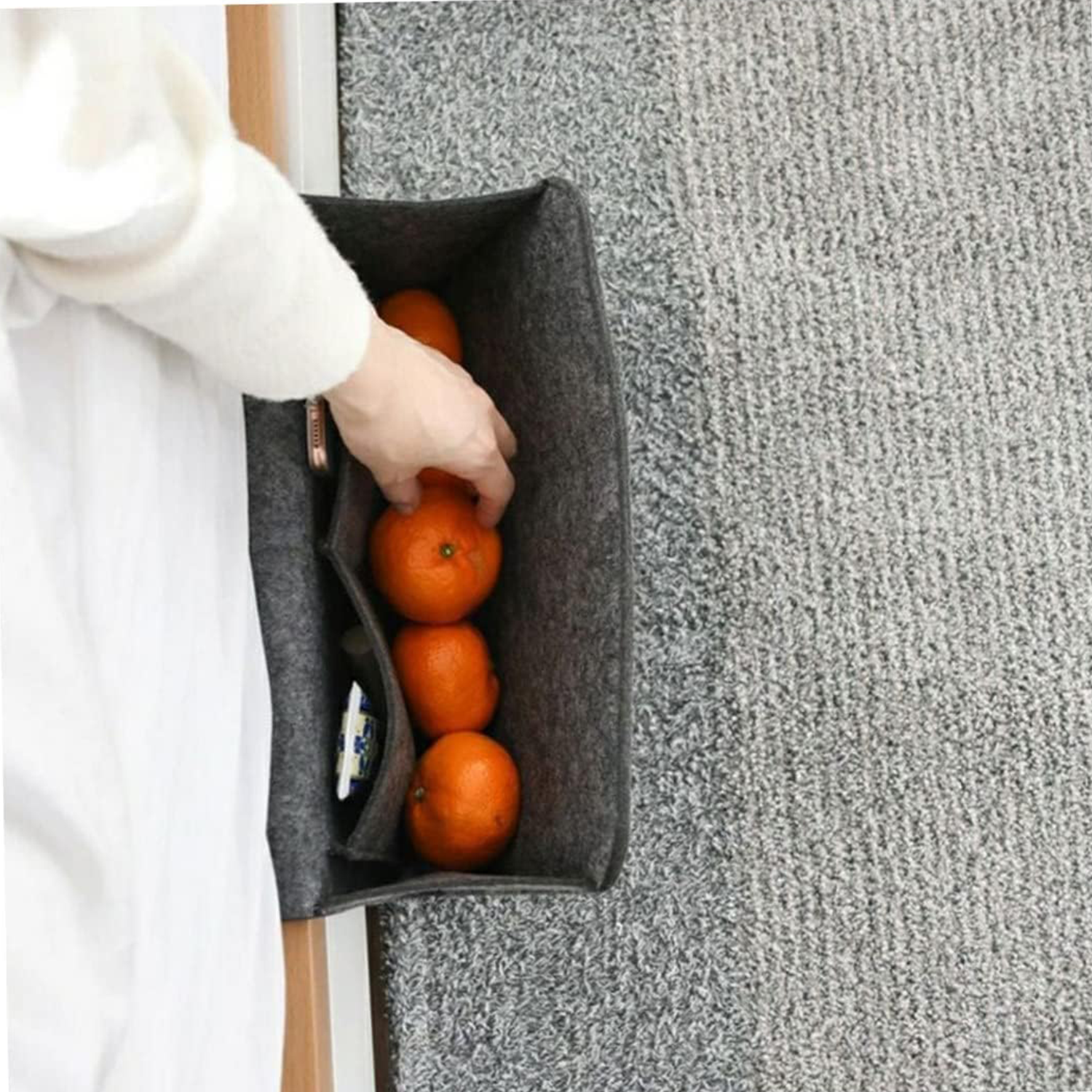 Felt Hanging Storage Bag 5