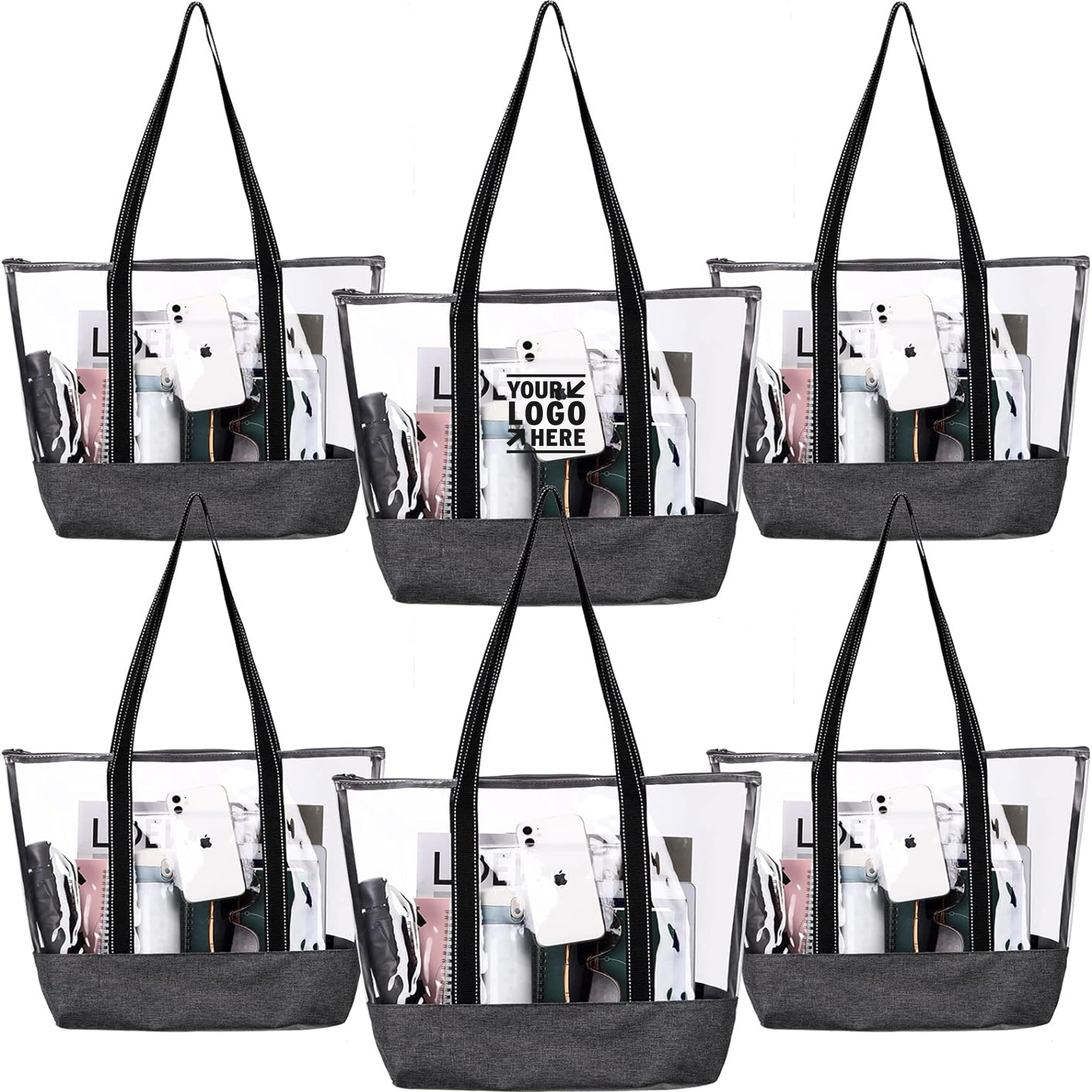Large Transparent Tote Bag 2