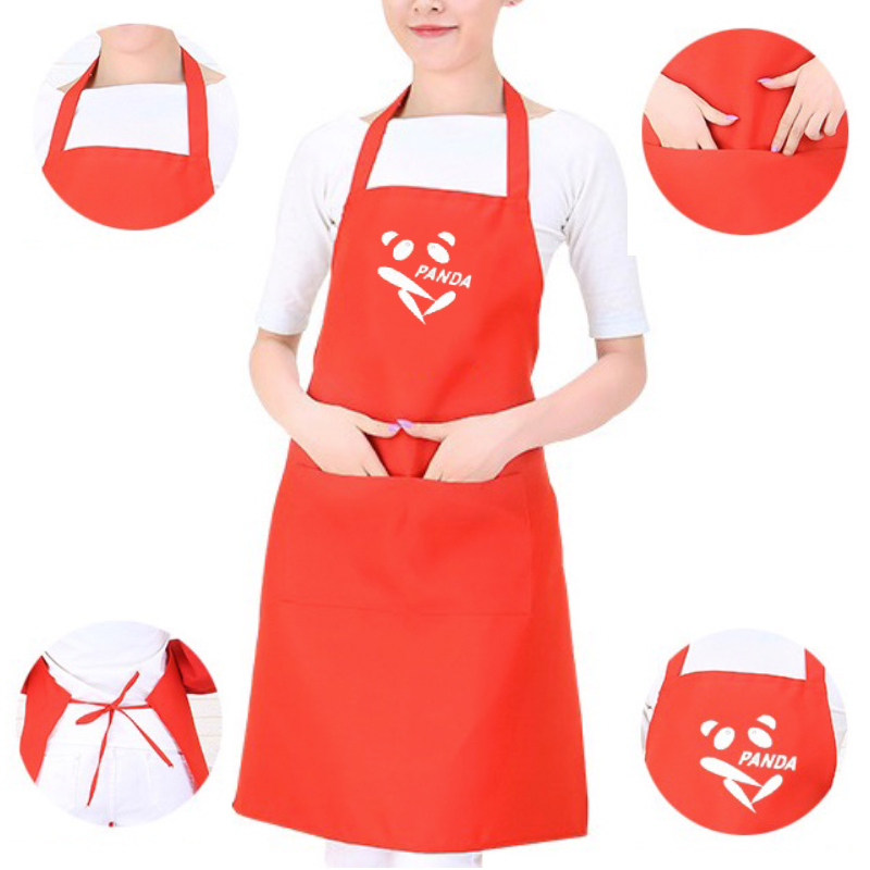 Bib Apron Dress w/ Pockets 3