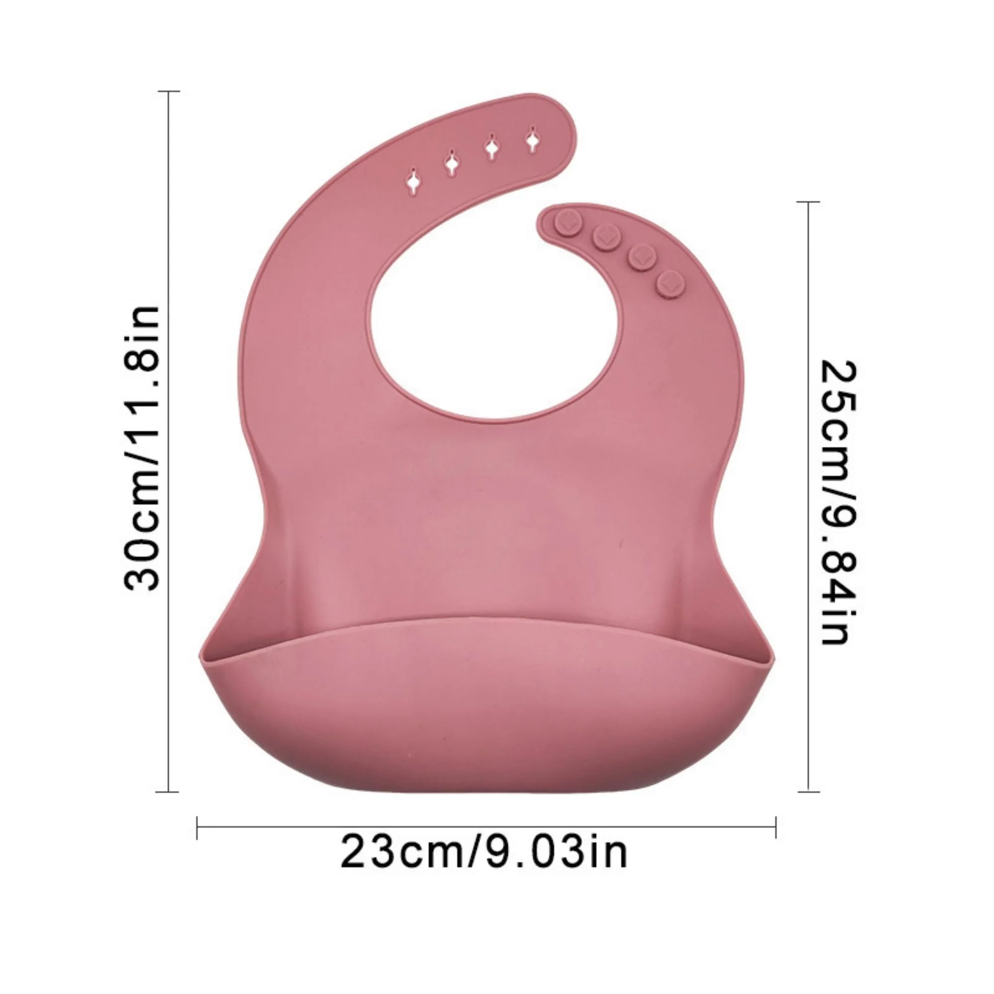 Silicone Baby Waterproof Bib 2