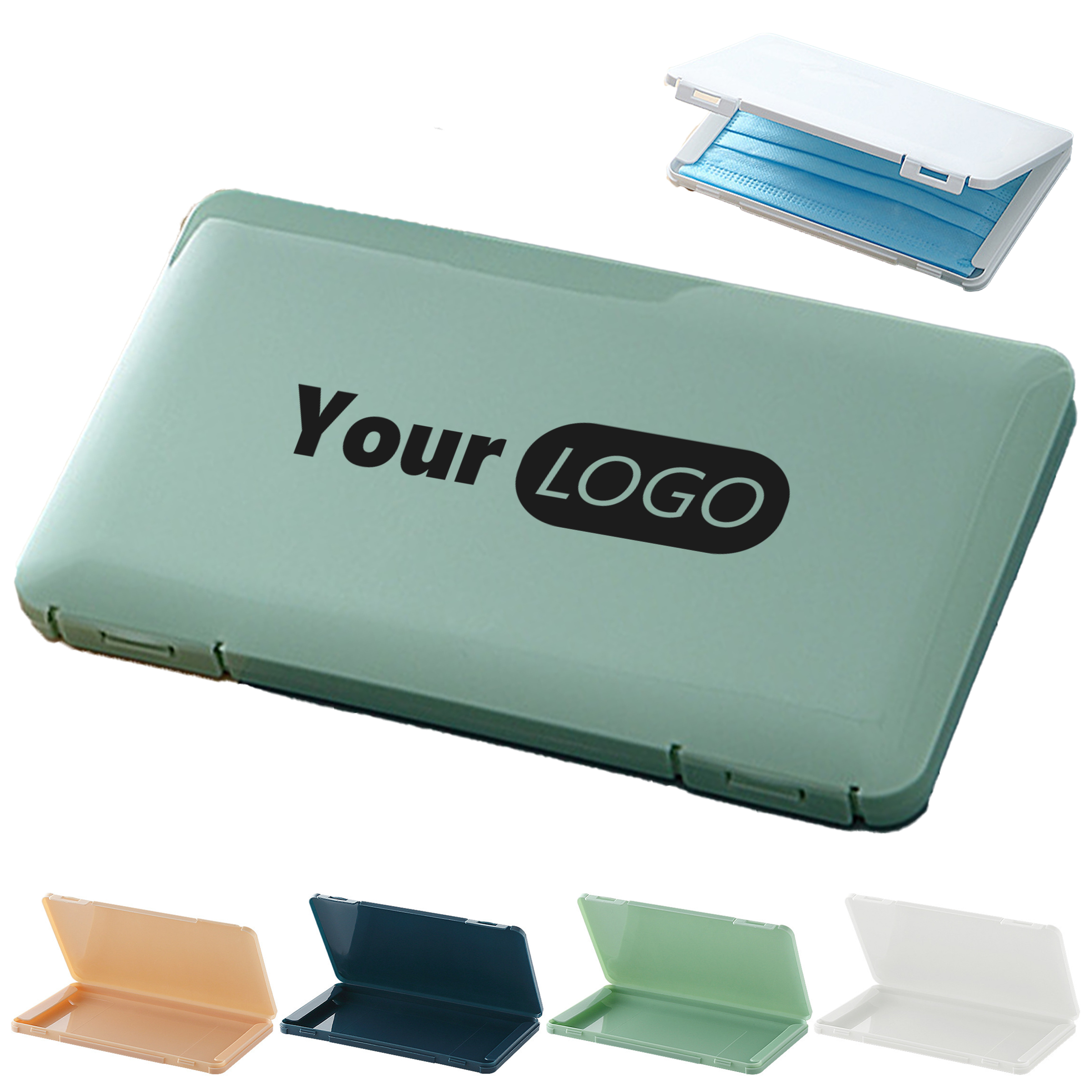 Polypropylene Creative Portable Mask Storage Box 7