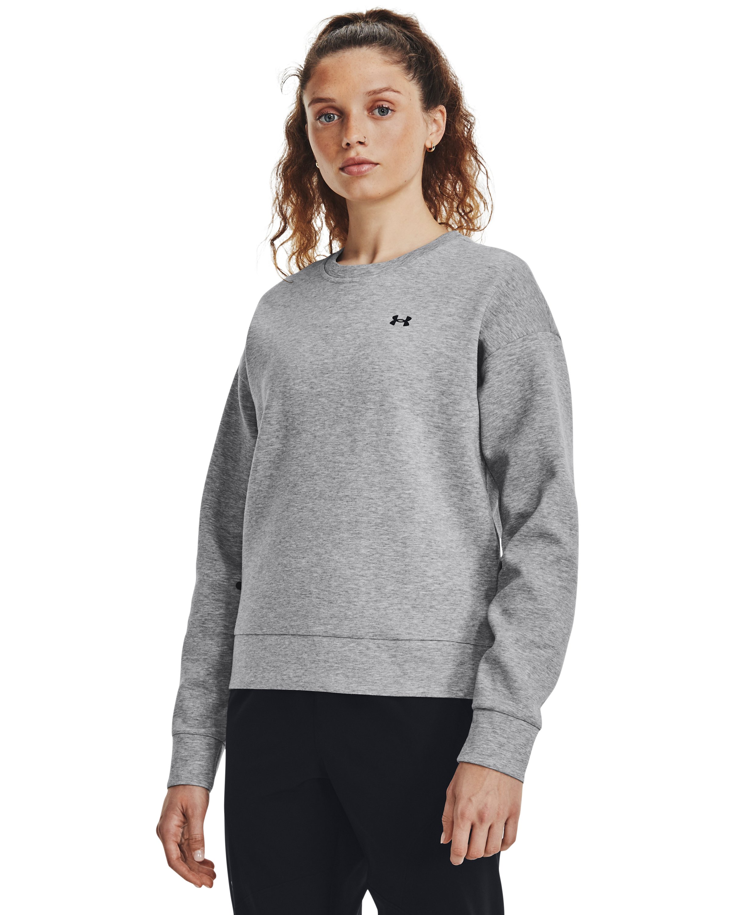 UA Unstoppable Fleece Women's Crew 6