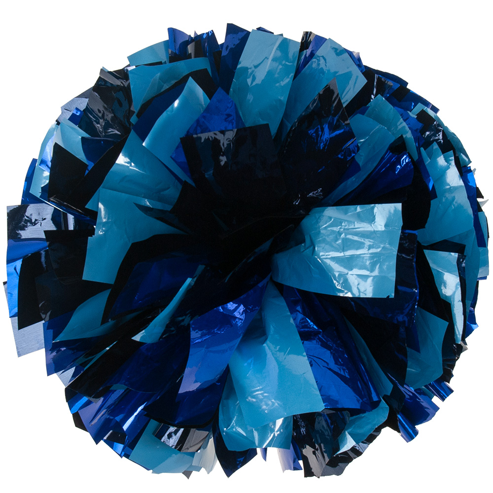 Custom Metallic Super Wide Pom, Mixed Streamers 43