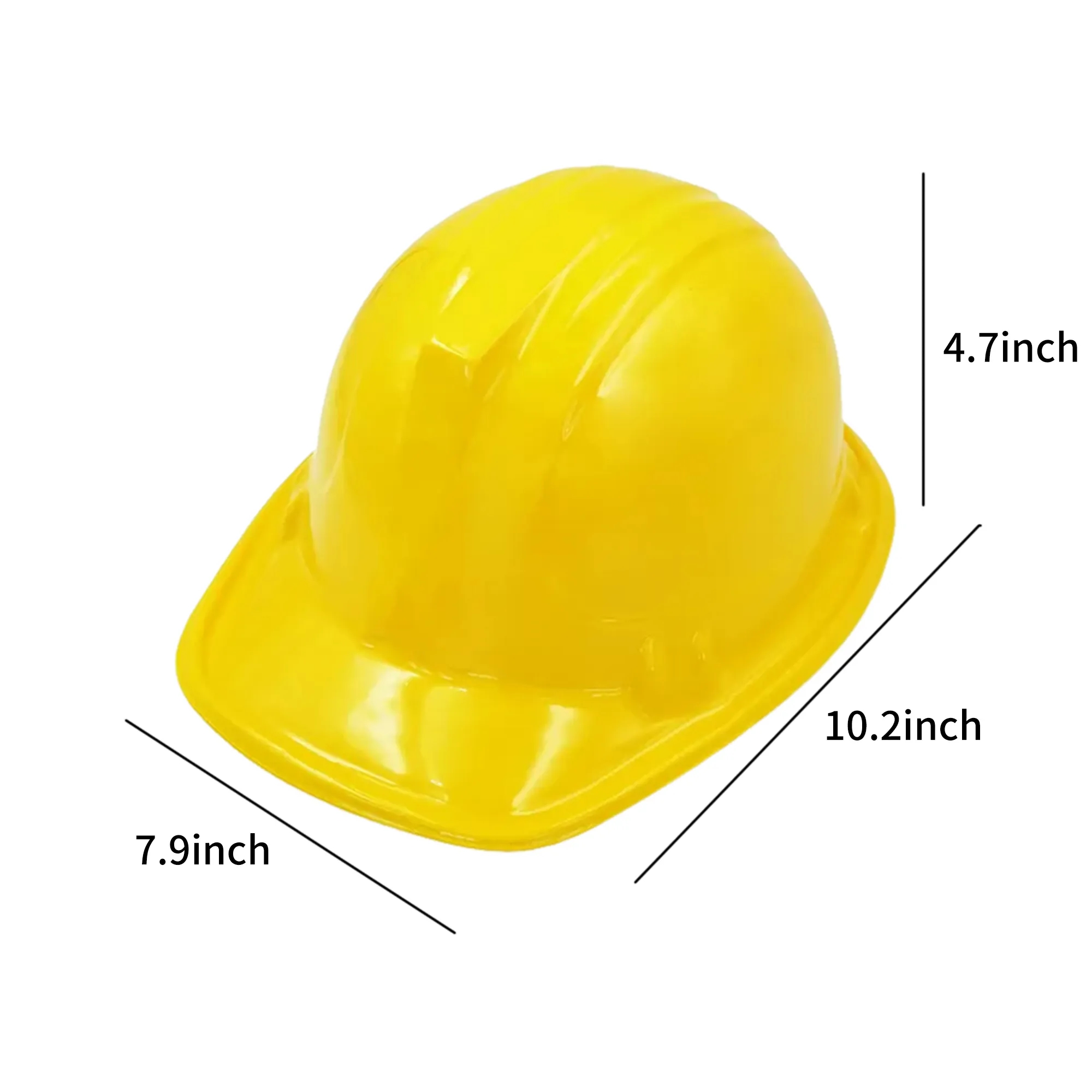Durable PVC Engineering Cap for Kids 3