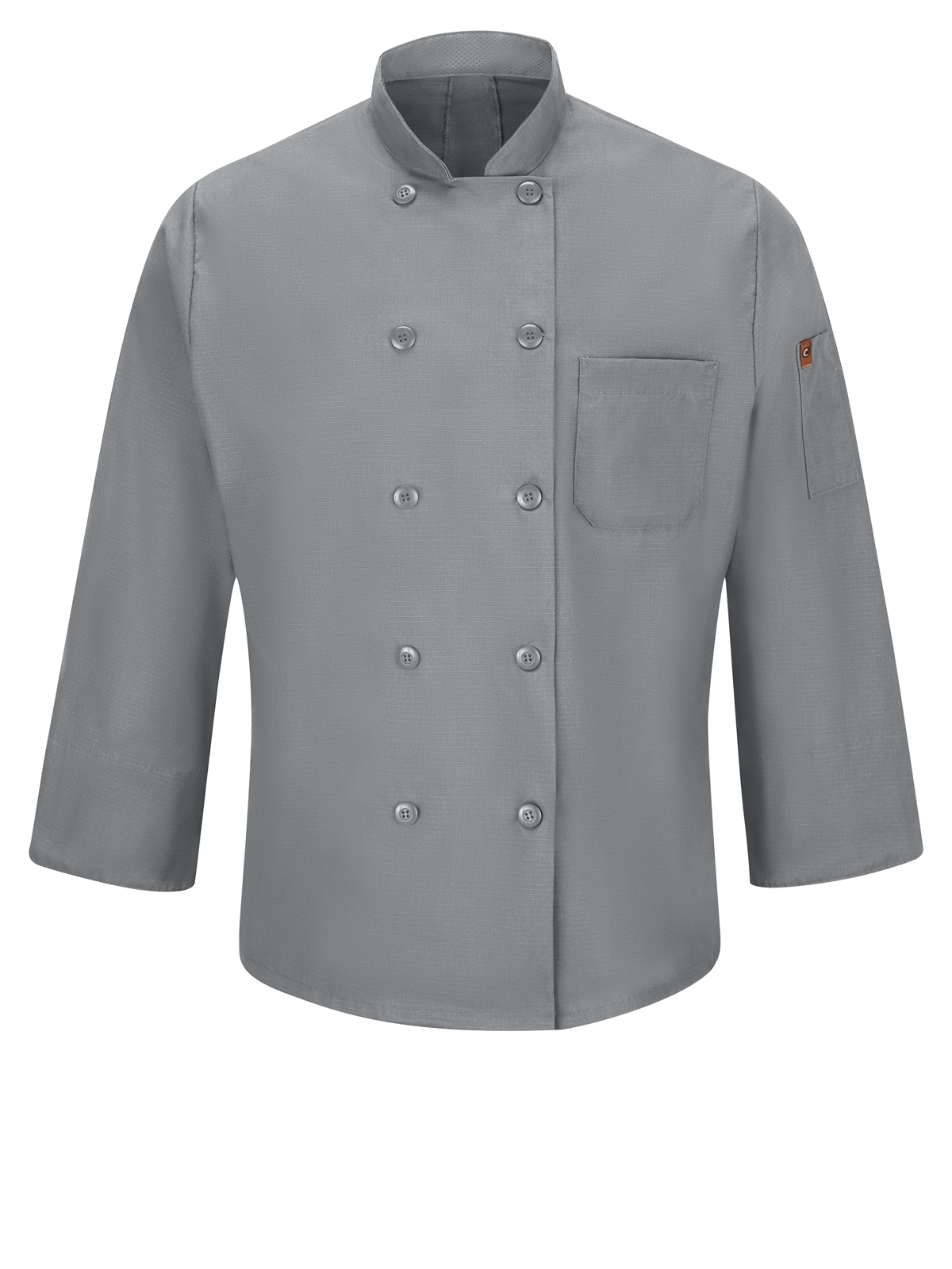 Red Kap Culinary - Men's Ten-Button 25" Chef Coat with OilBlok + MIMIX™ 2