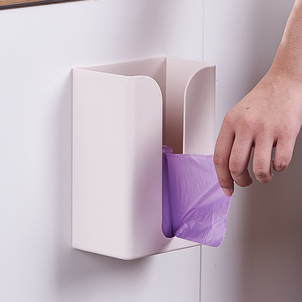 Wall-mounted adhesive tissue box 6