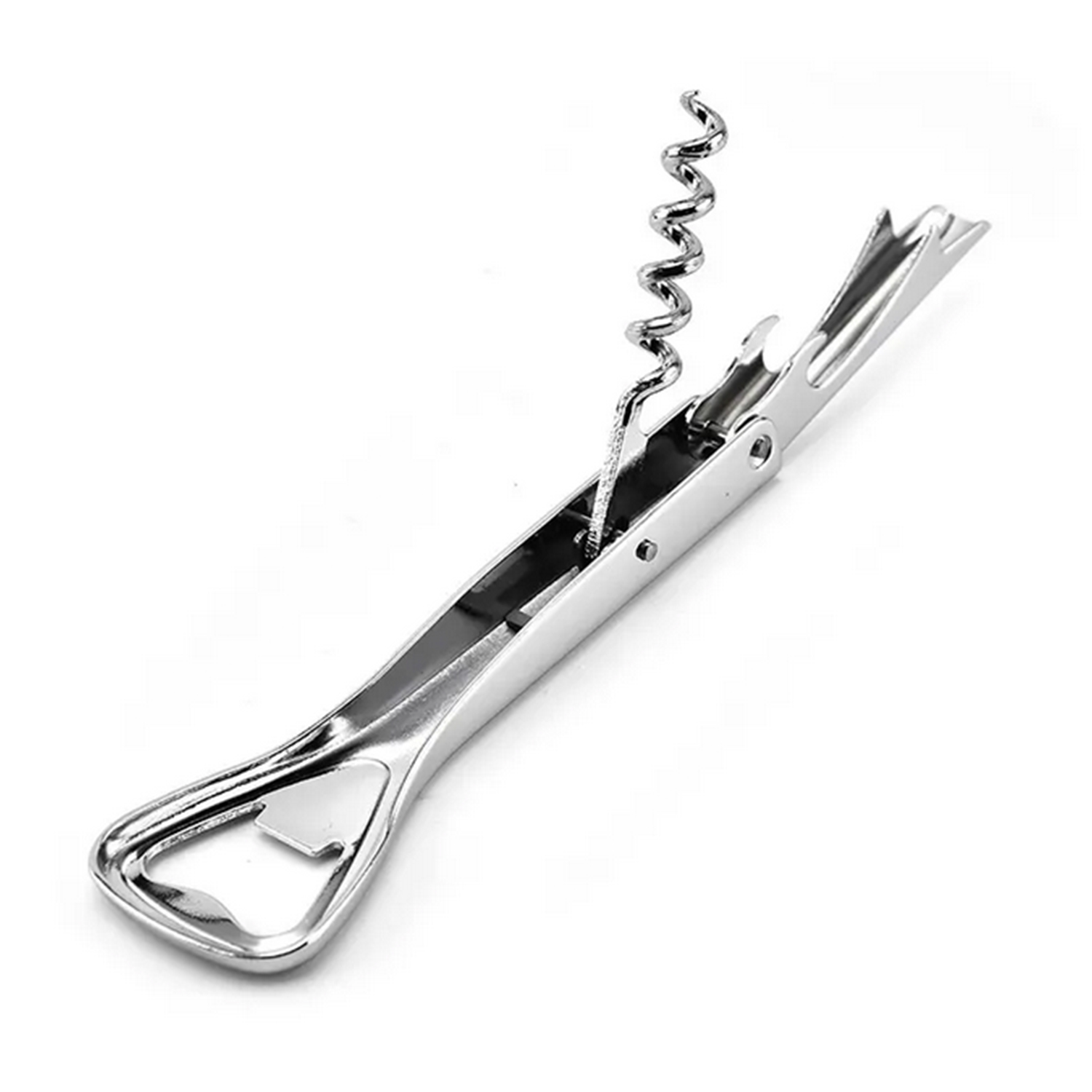 Stainless Steel Corkscrew Wine Bottle Opener 2