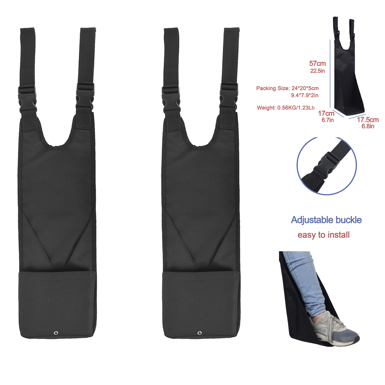 ATV Universal Rear Passenger Foot rests 3