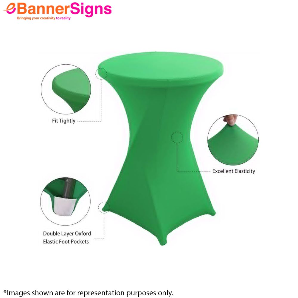 Round Stretch Table Cover 4