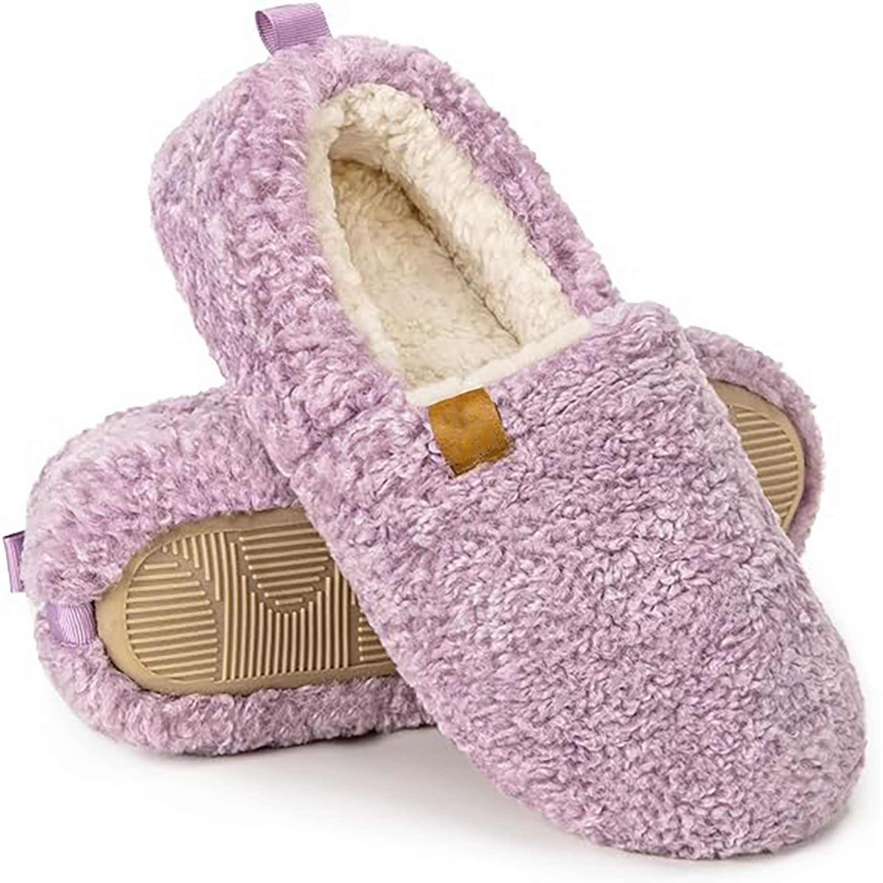 Women's Soft Curly Full Slippers 12