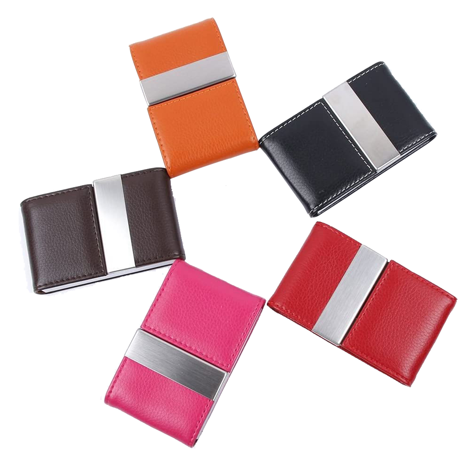 Double Open Business Card Case 3