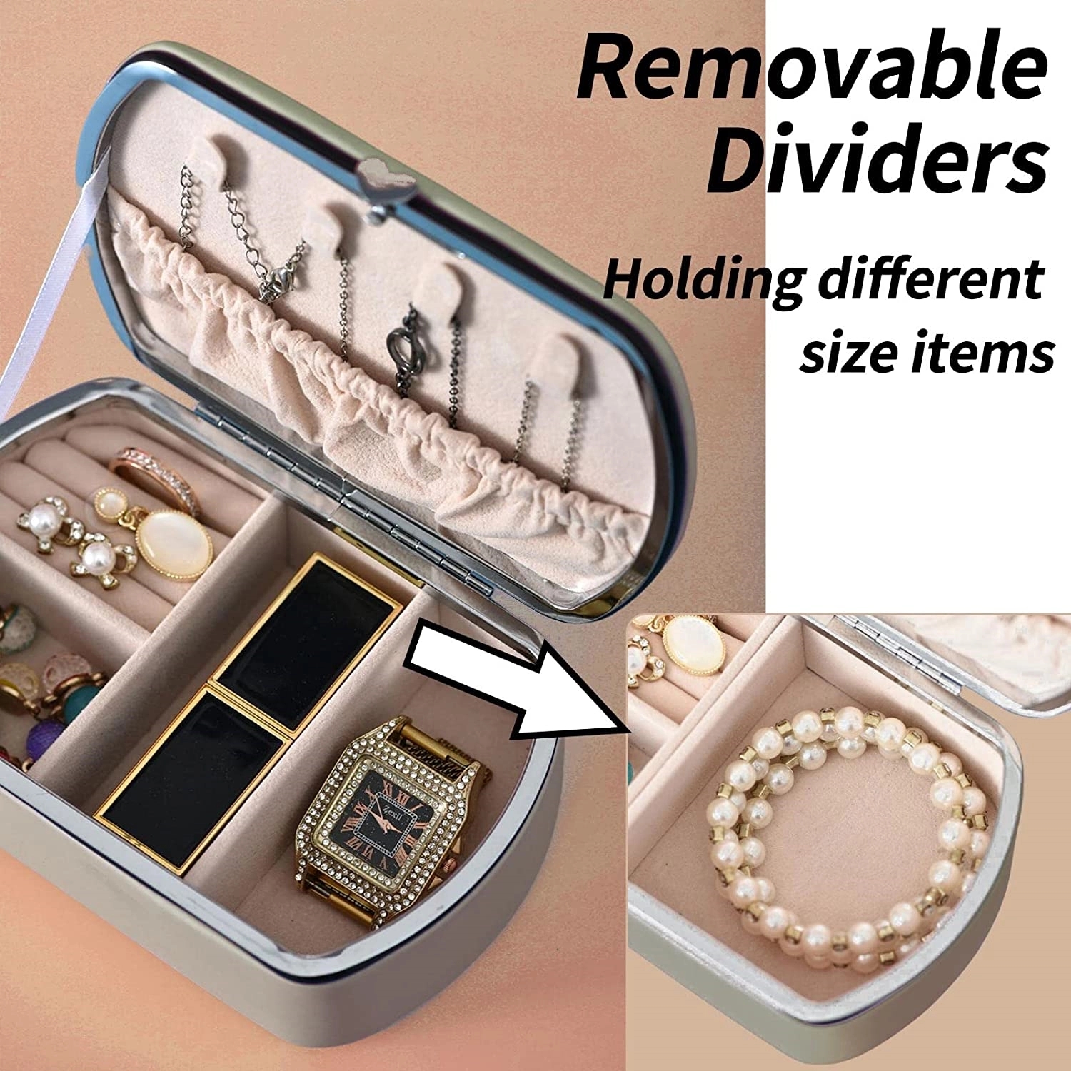 Travel Mirror Jewelry Box 5