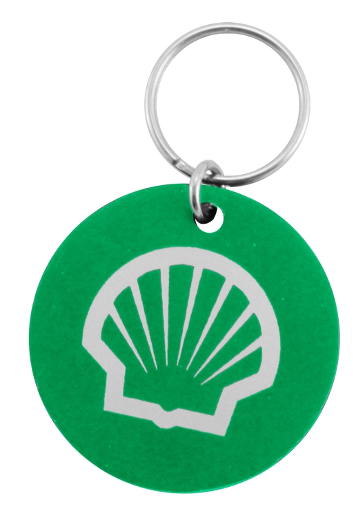 Large Round Aluminum Key Tag 5