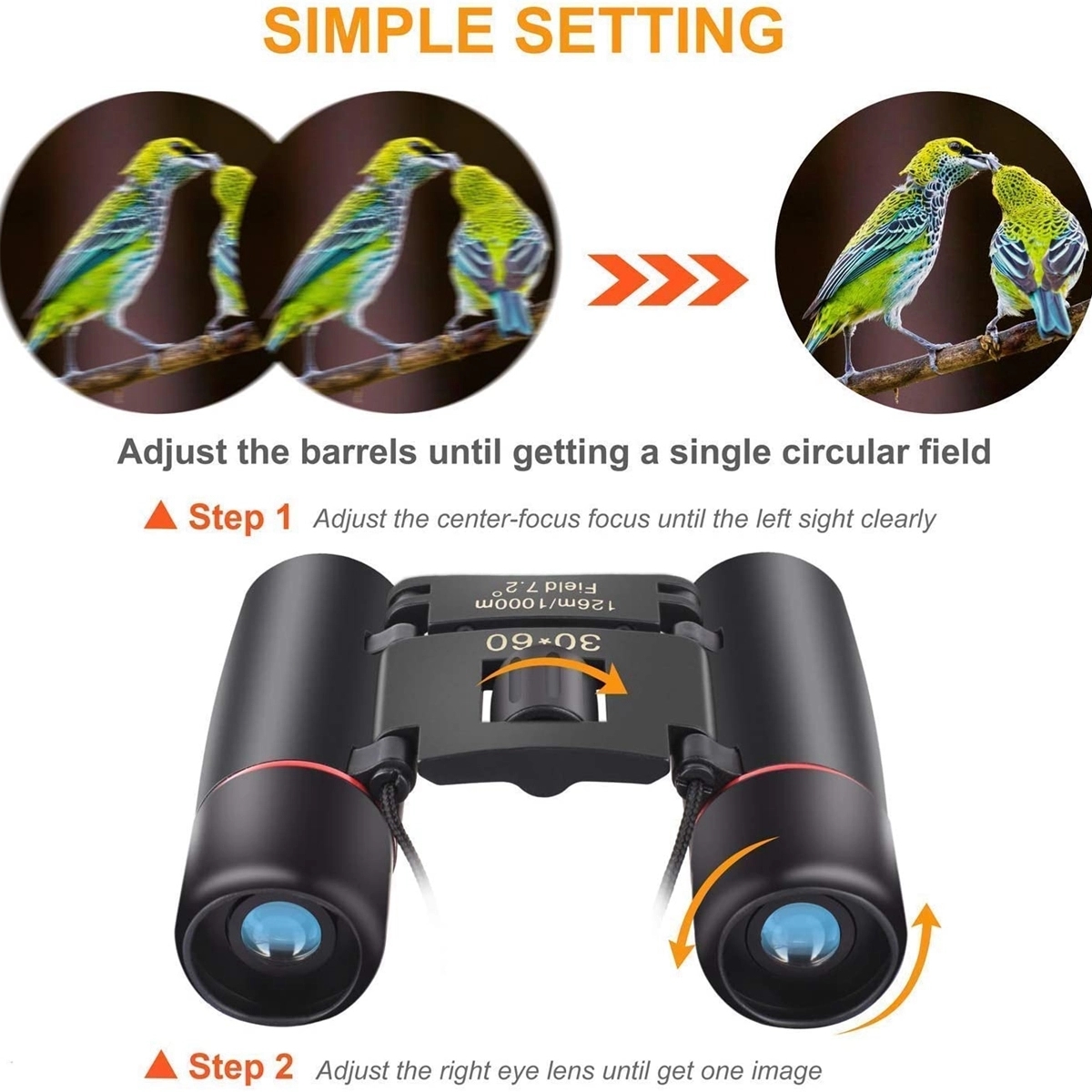 30x60 Mini Binoculars 5