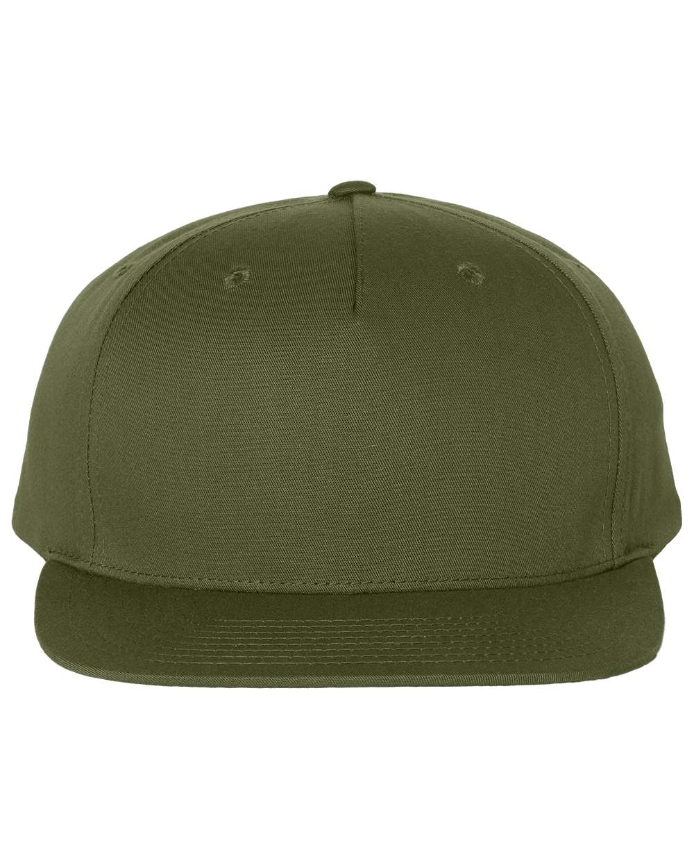 Pinch Front Structured Snapback Trucker Cap
