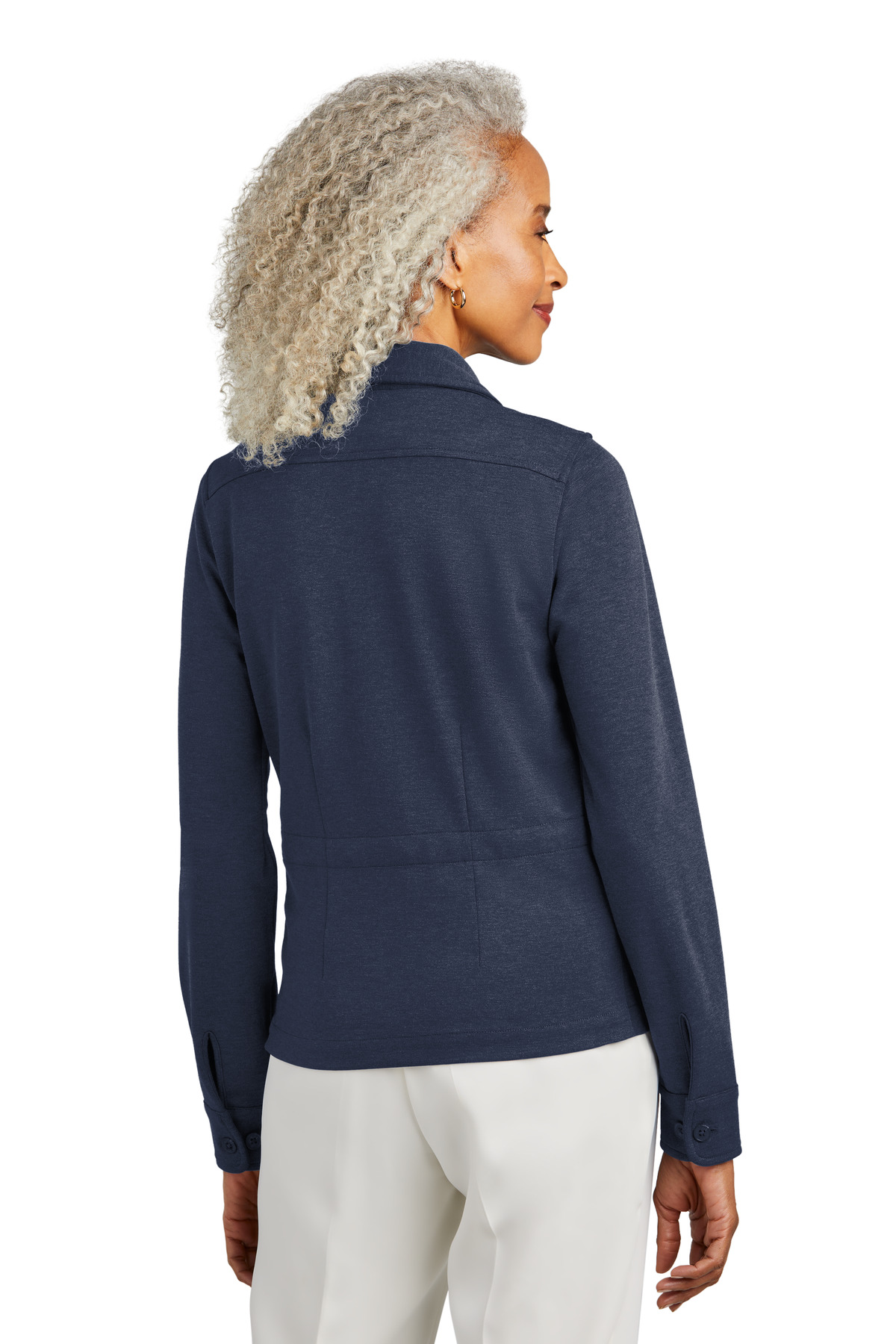 Brooks Brothers Women's Mid-Layer Stretch Button Jacket BB18205 2