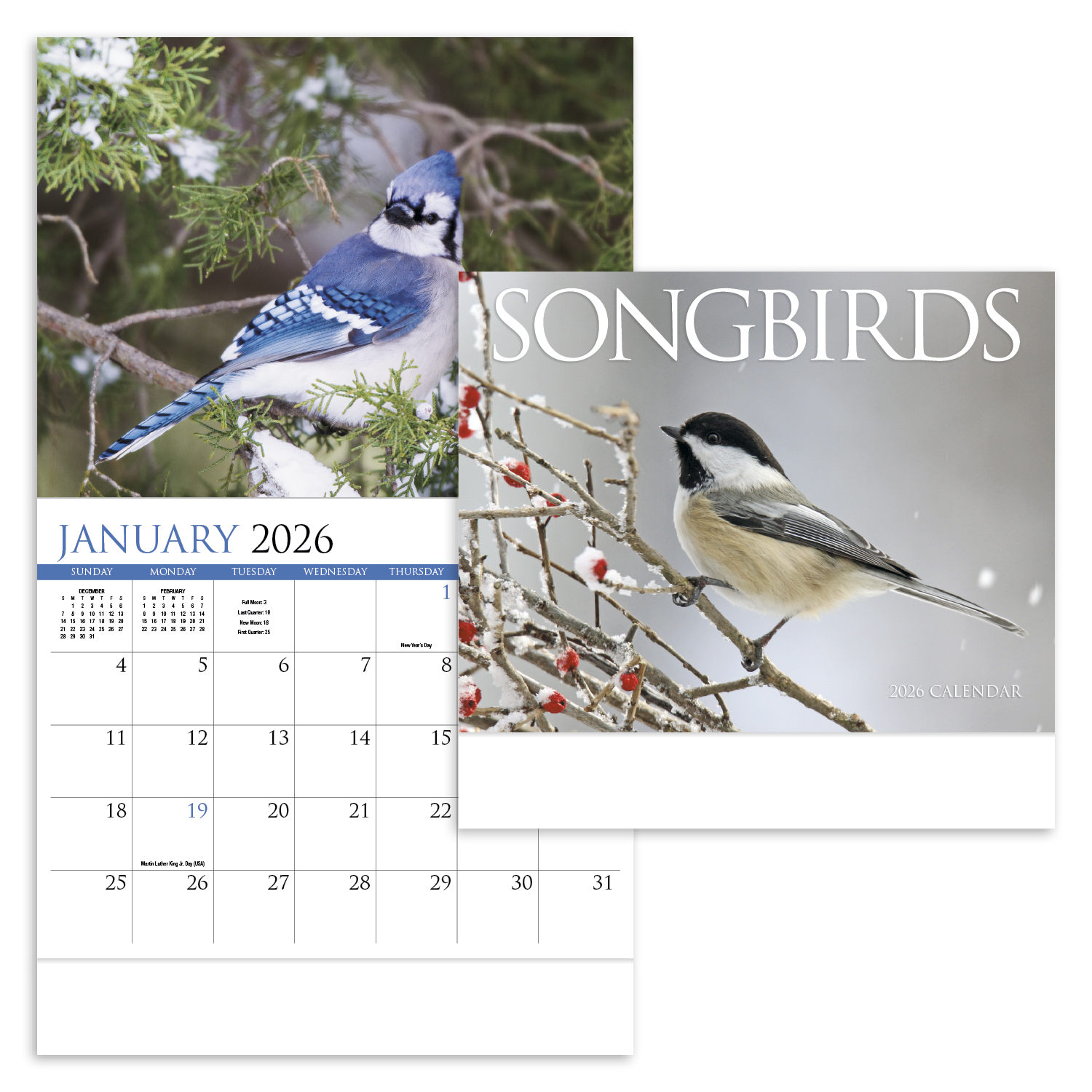 HotLine® Products Songbirds Appointment Calendar - Stapled 3