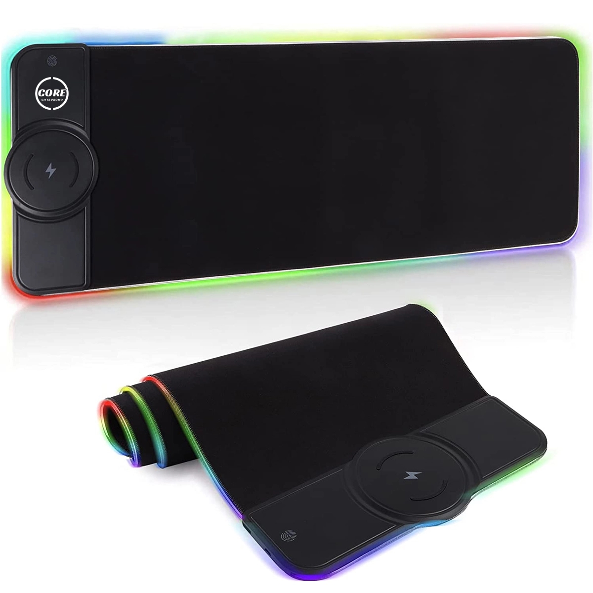 15W Wireless Charger Extended Large Gaming RGB Mouse Pad 5