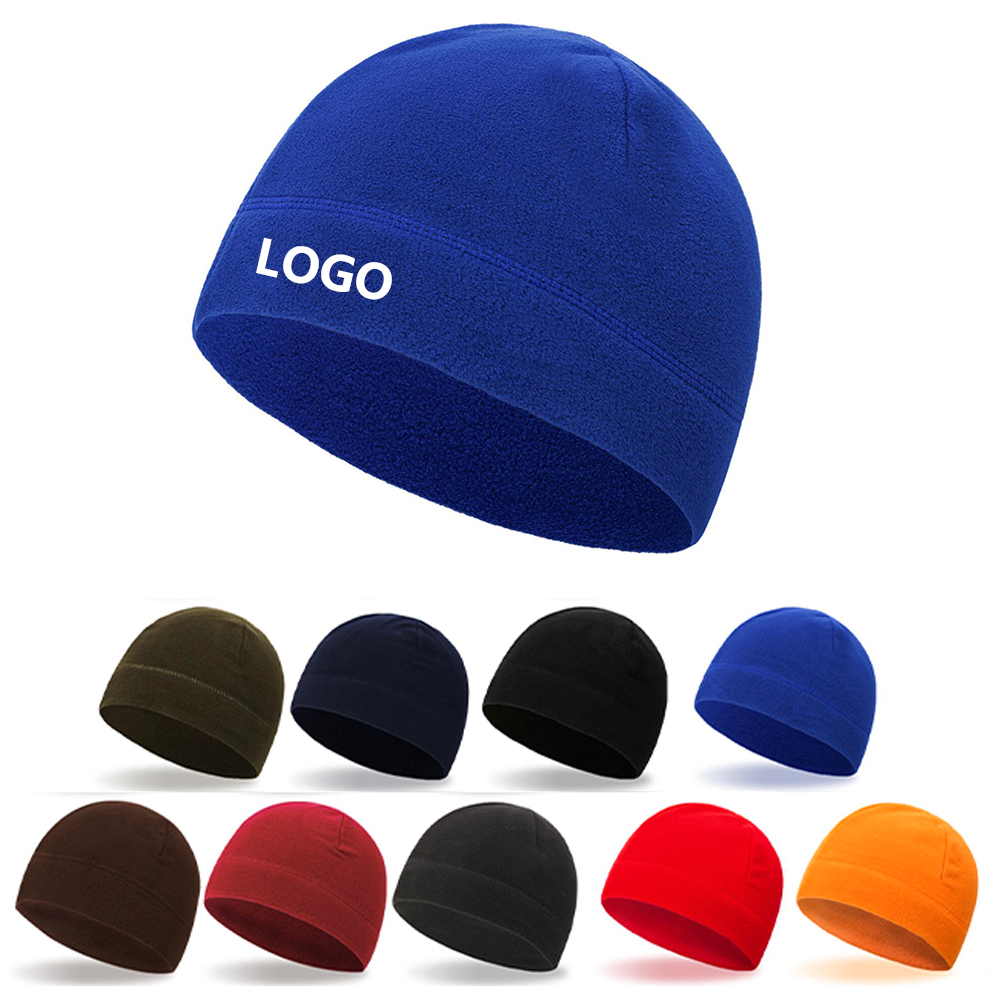 Winter Fleece Beanie Cap 1