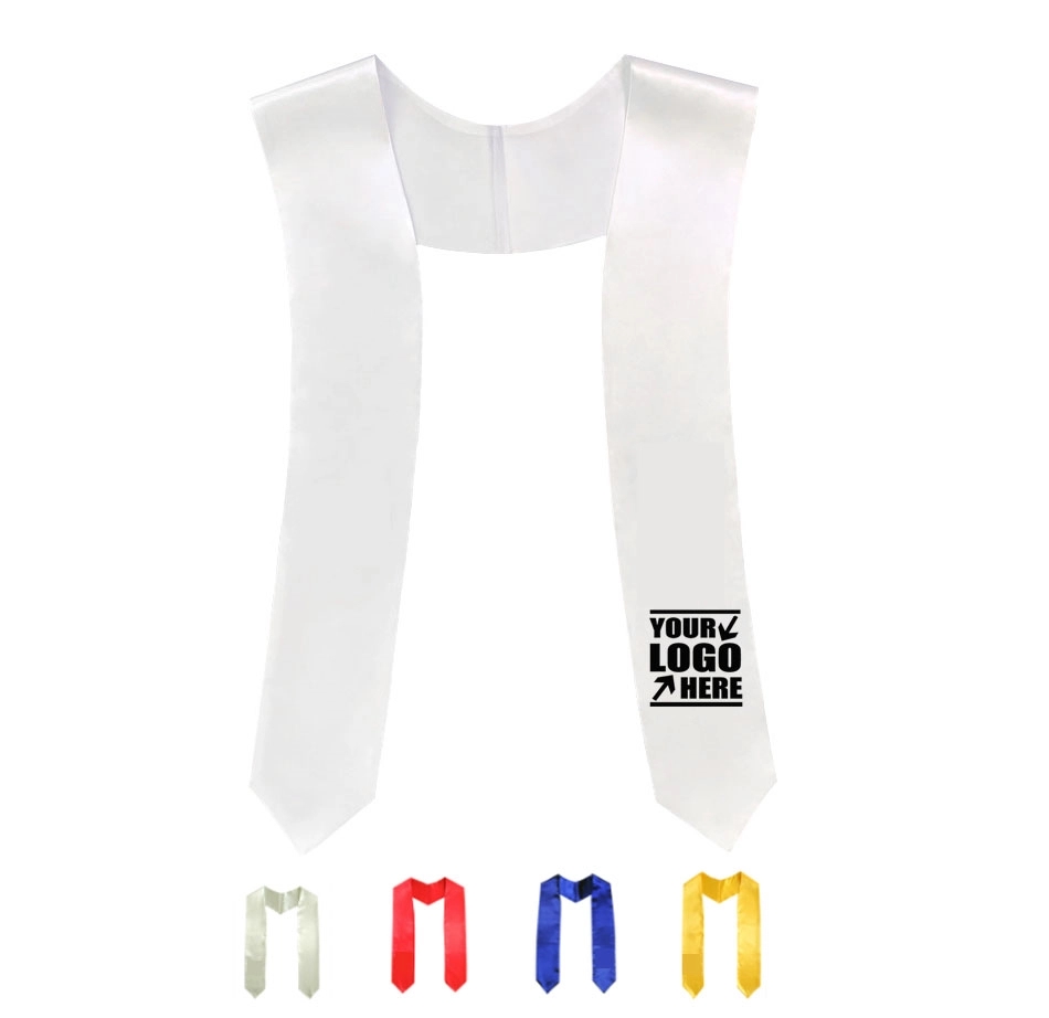 Plain Graduation Honor Stole Classic 1