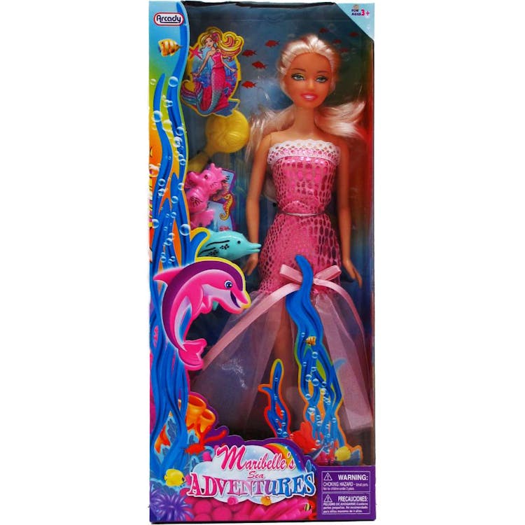 Mermaid Dolls with Accessories Three Assorted - 11.5" 2